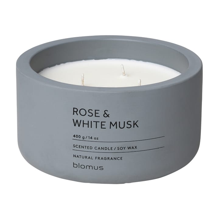 Fraga アロマキャンドル 25時間 - Rose & White Musk-Flintstone - Blomus | ブロムス