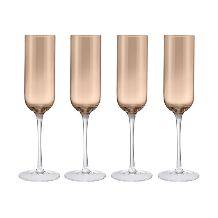 Fuumi シャンパングラス 22 cl 4本セット - Coffee-clear - Blomus | ブロムス