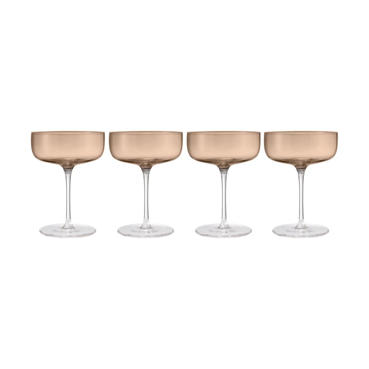 Fuumi シャンパングラス クーペ 28 cl 4本セット - Coffee-clear - Blomus | ブロムス