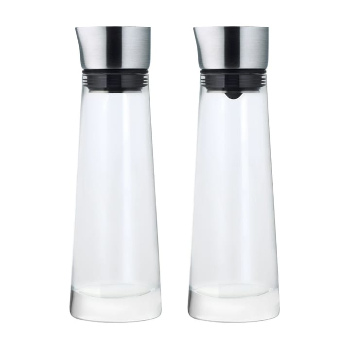 マキアートセット シュガーボウル & ミルクジャグ - Glass-stainless steel - Blomus | ブロムス
