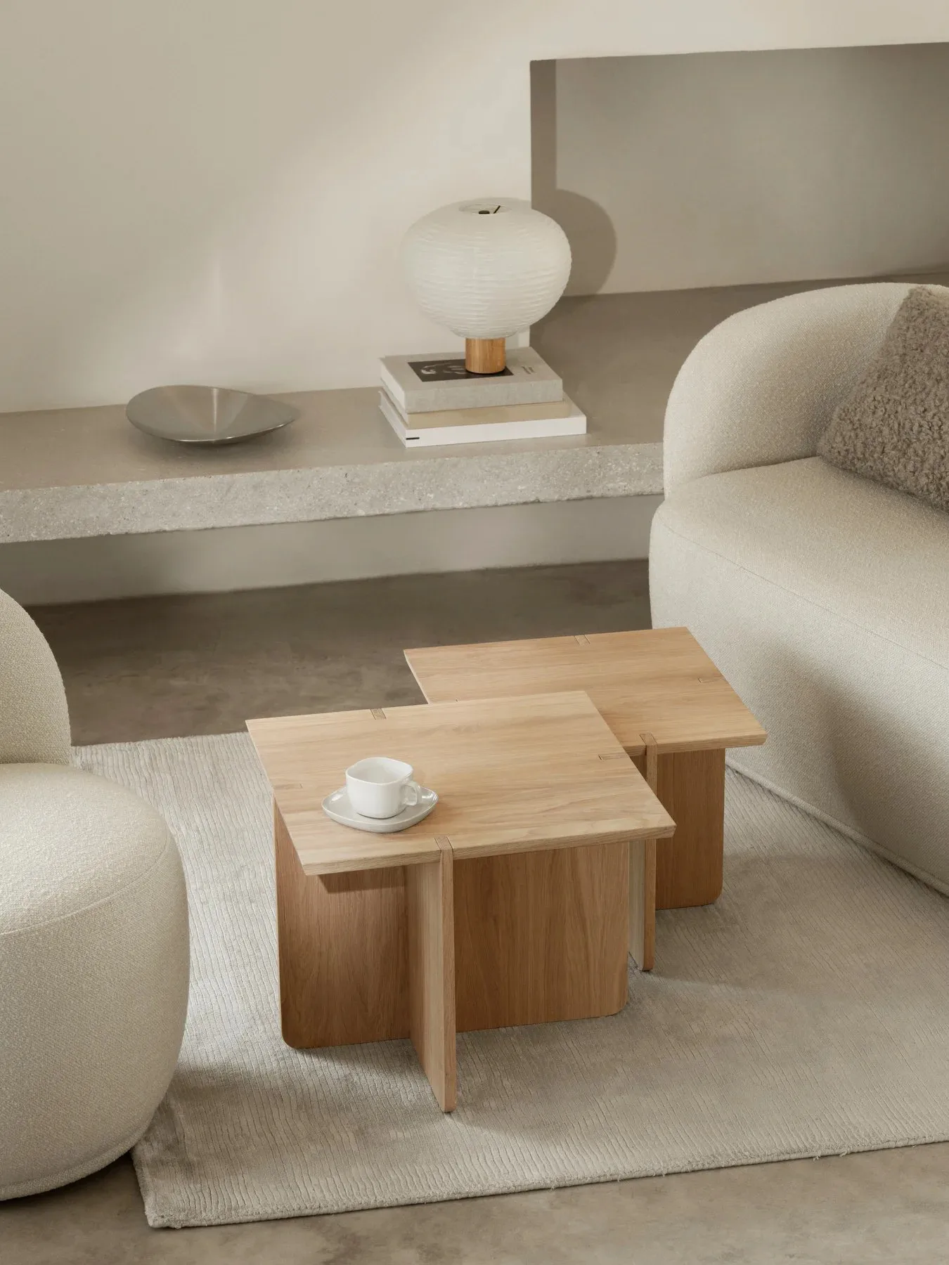 Kami テーブルランプ, Oak, Ø32 cm Blomus | ブロムス