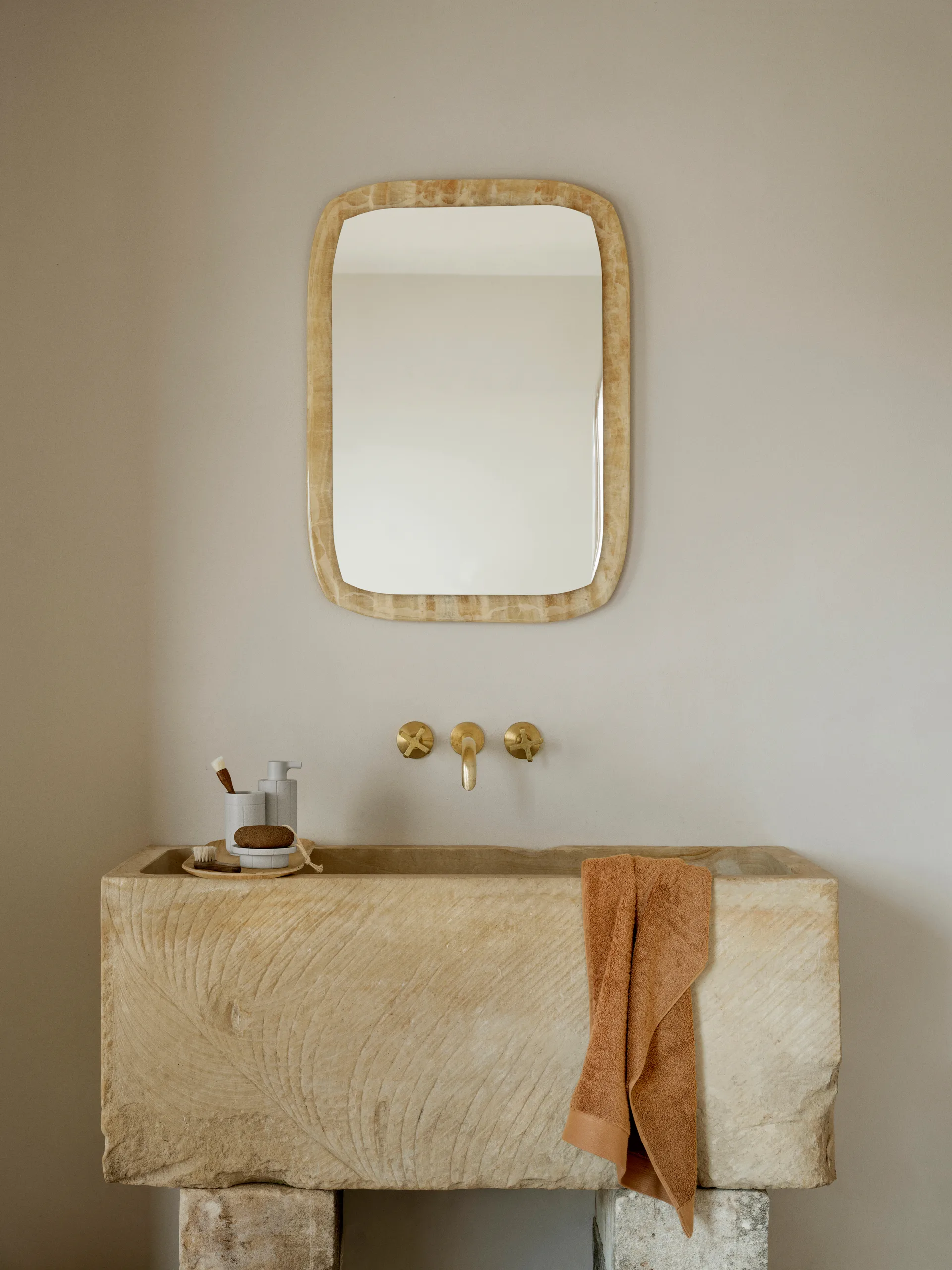 Kua トゥースブラシマグ, Moonbeam, Ø7x11 cm Blomus | ブロムス