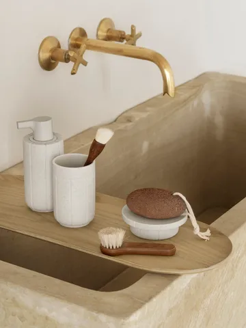 Kua トゥースブラシマグ - Moonbeam, Ø7x11 cm - Blomus | ブロムス