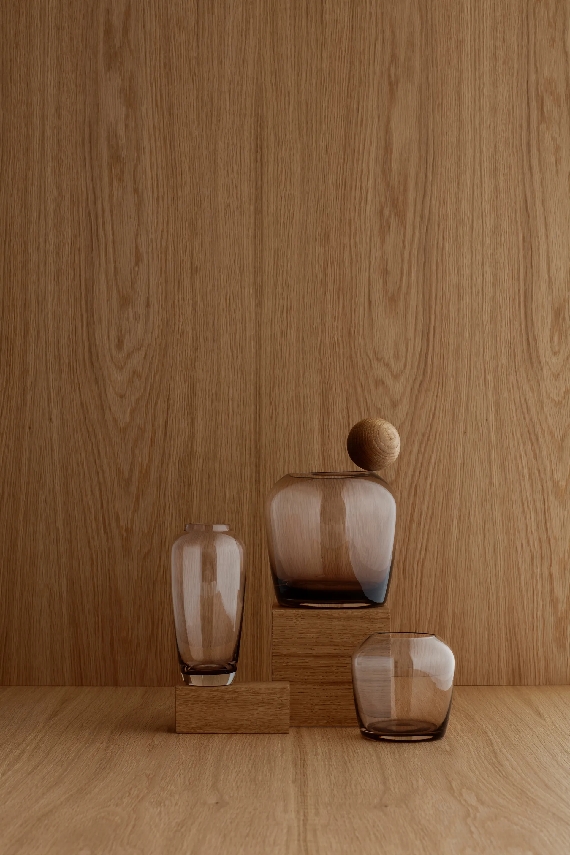 Leta 花瓶 13 cm, Coffee Blomus | ブロムス