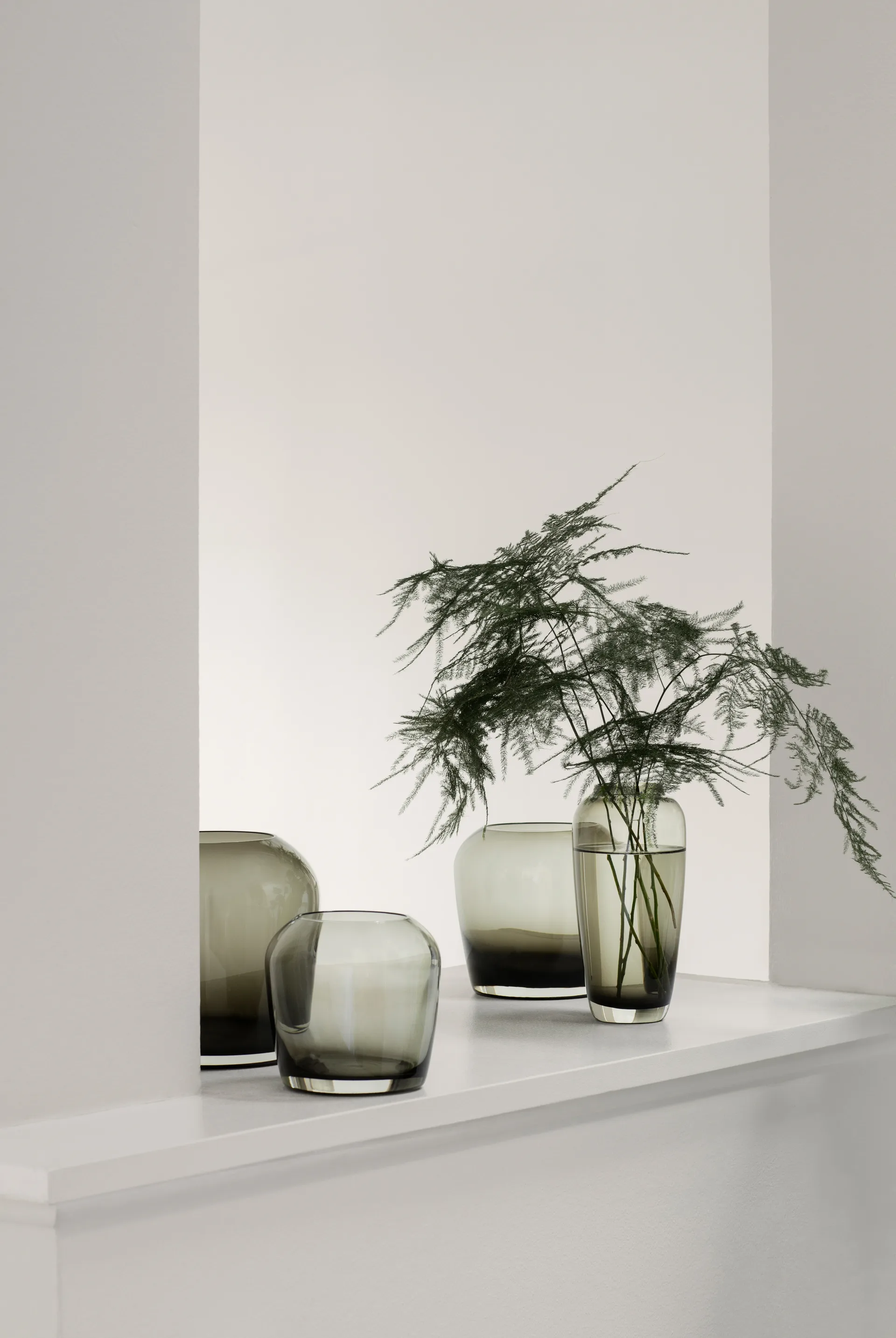 Leta 花瓶 15 cm, Smoke Blomus | ブロムス