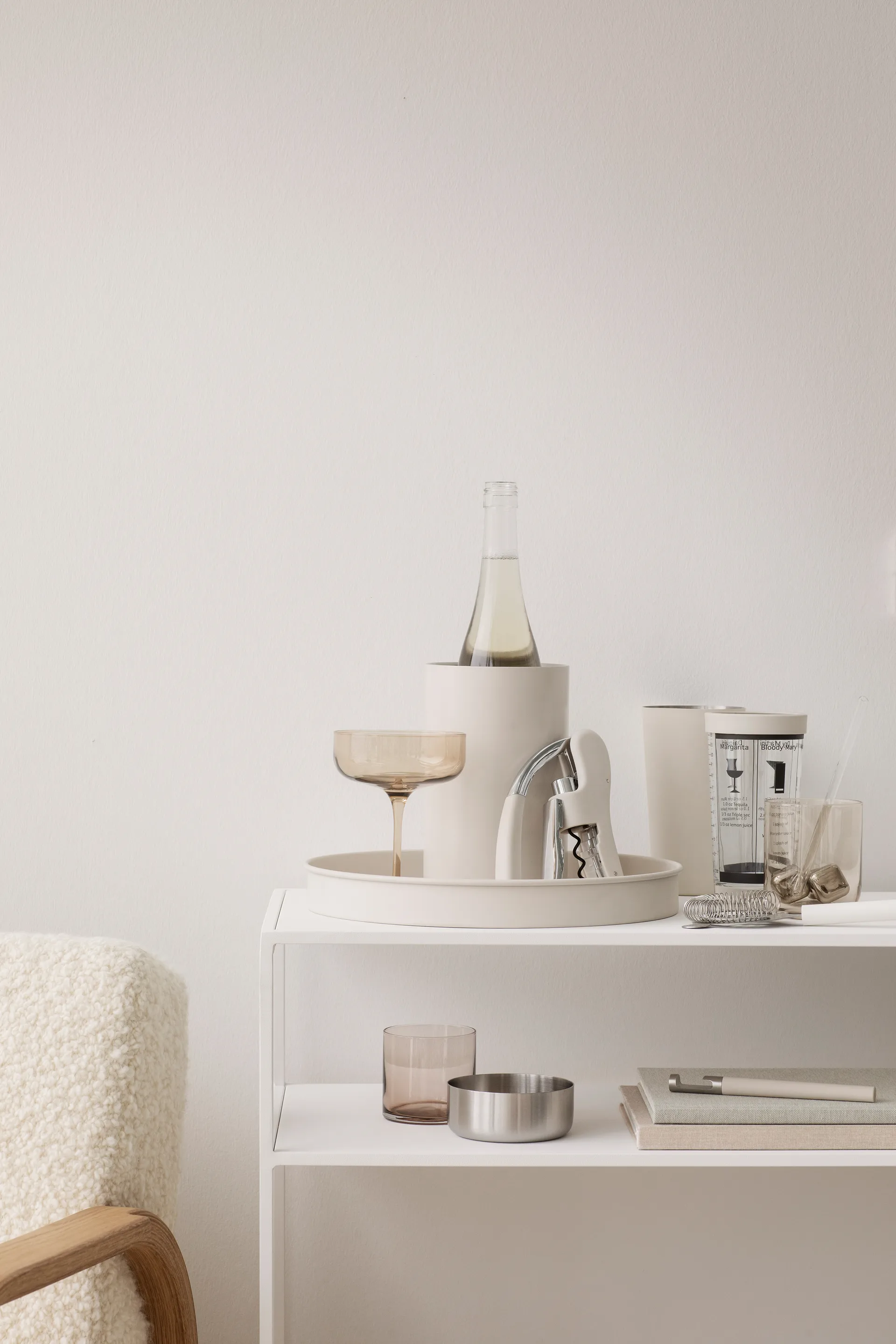 Leverman Pro croskcrew with foil cutter, Moonbeam Blomus | ブロムス