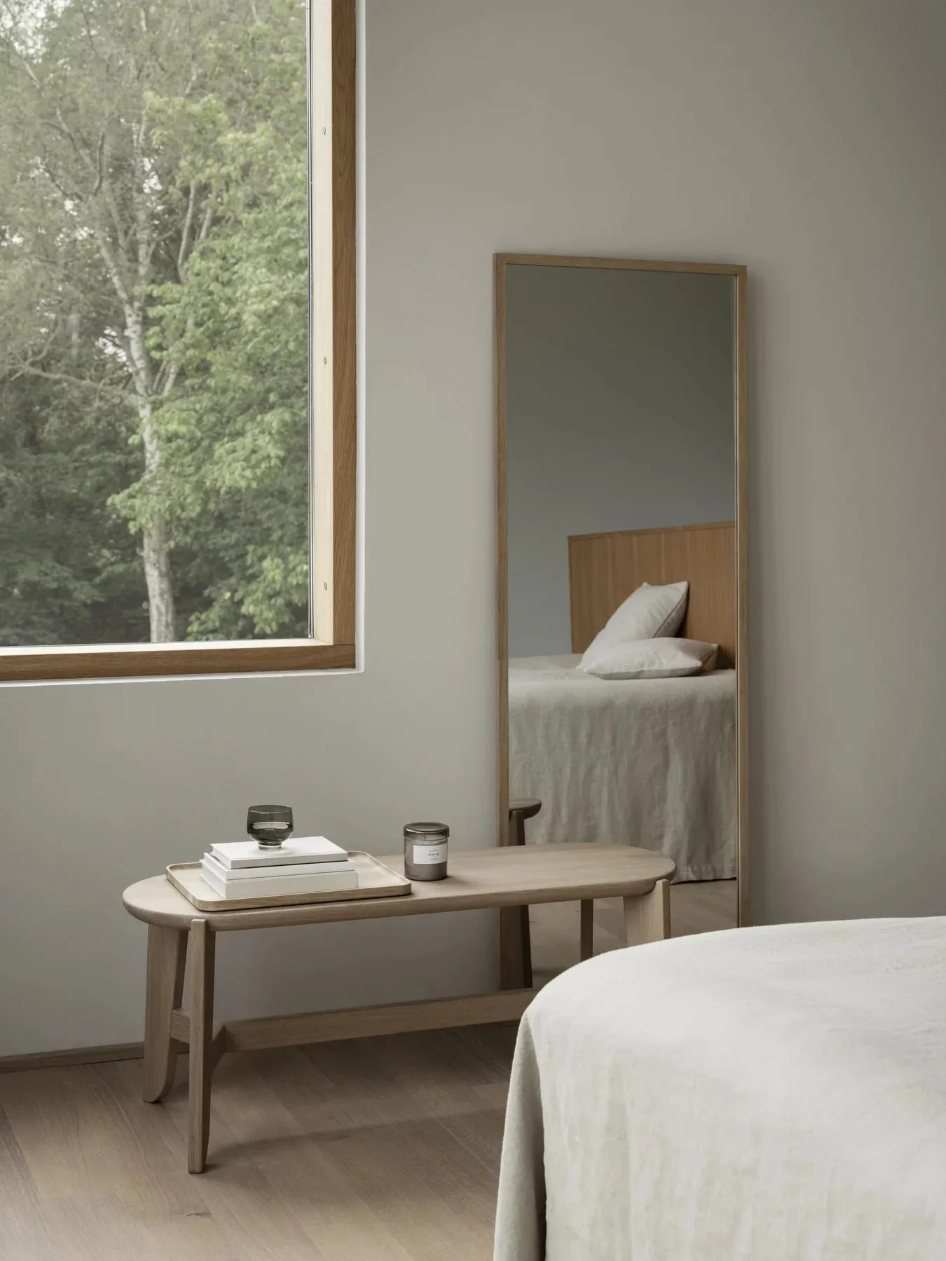 OKU トレー L 40x30 cm, Oak Blomus | ブロムス