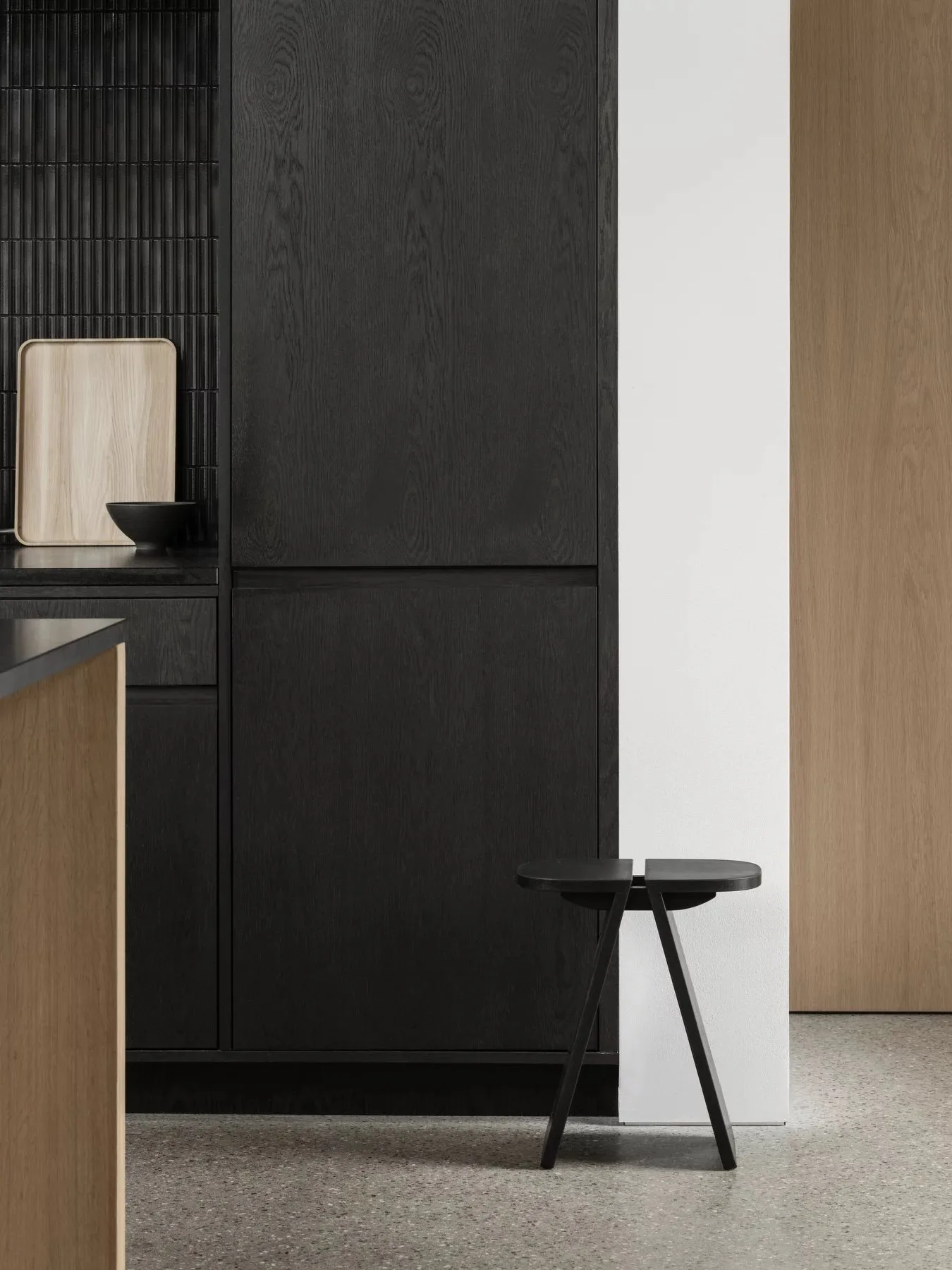 OKU トレー L 40x30 cm, Oak Blomus | ブロムス