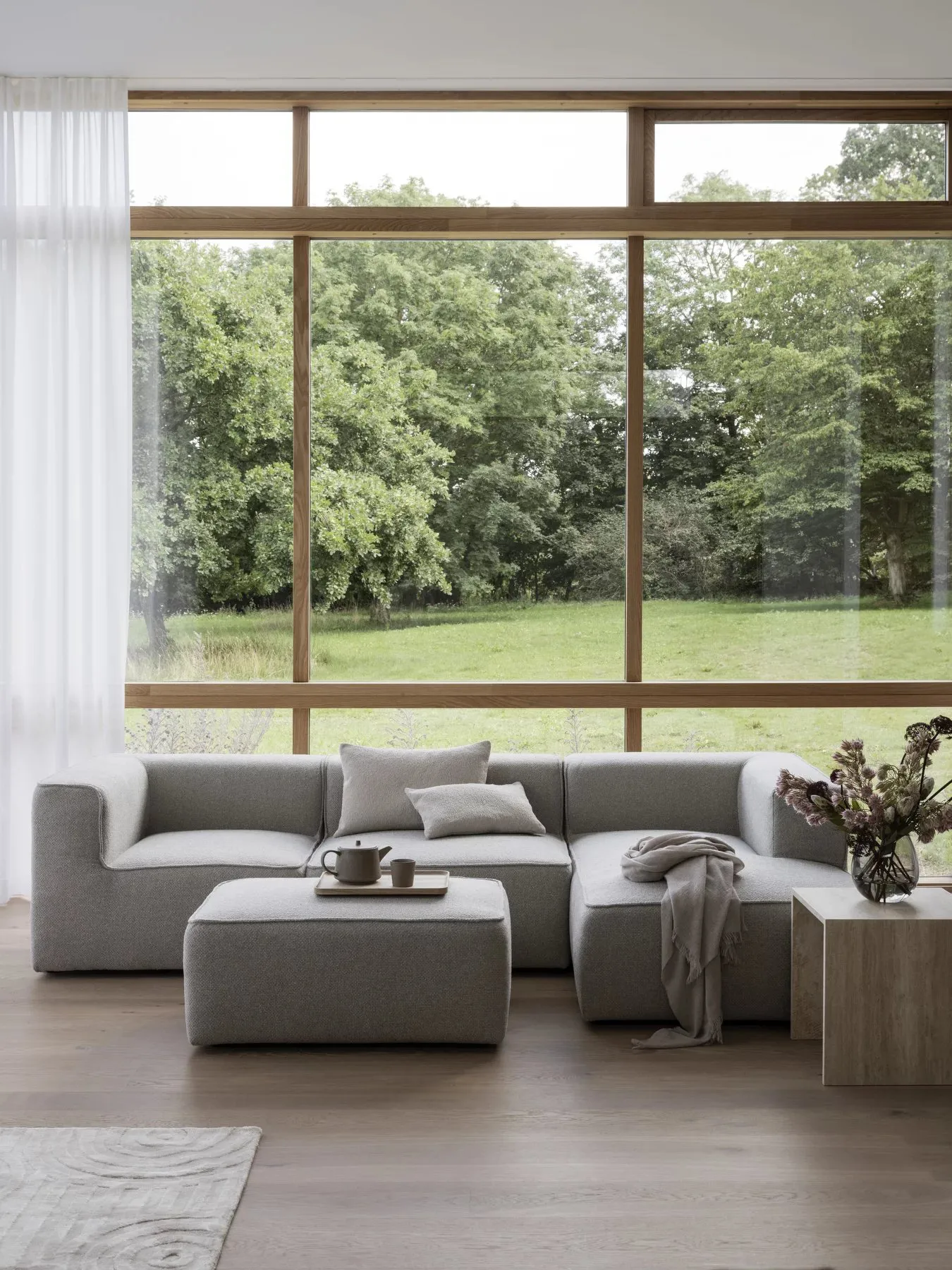 OKU トレー L 40x30 cm, Oak Blomus | ブロムス