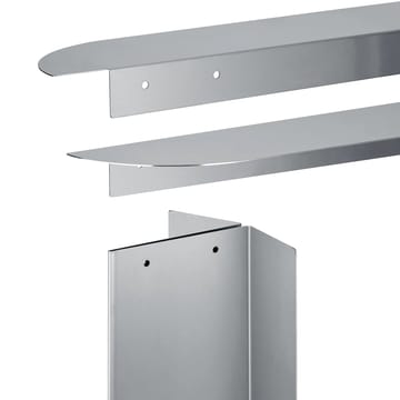 ORU ベンチ 80x45 cm - Matte stainless steel - Blomus | ブロムス