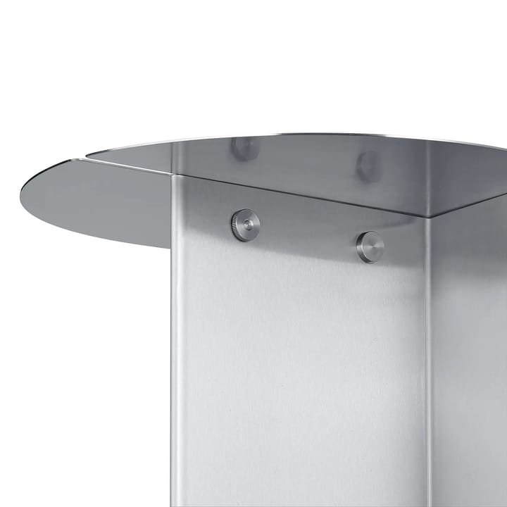 ORU ベンチ 80x45 cm, Matte stainless steel Blomus | ブロムス