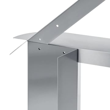 ORU ベンチ 80x45 cm - Matte stainless steel - Blomus | ブロムス