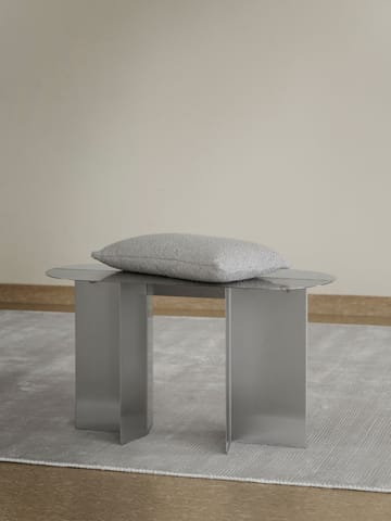 ORU ベンチ 80x45 cm - Matte stainless steel - Blomus | ブロムス