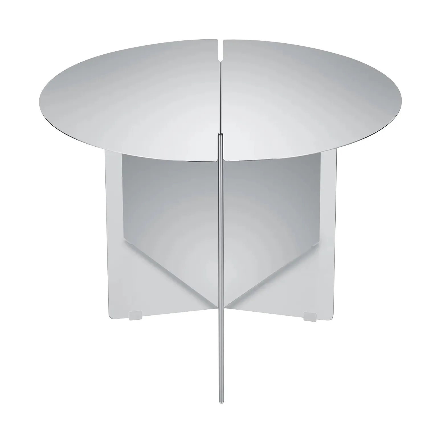 ORU サイドテーブル M Ø50 cm, Polished stainless steel Blomus | ブロムス