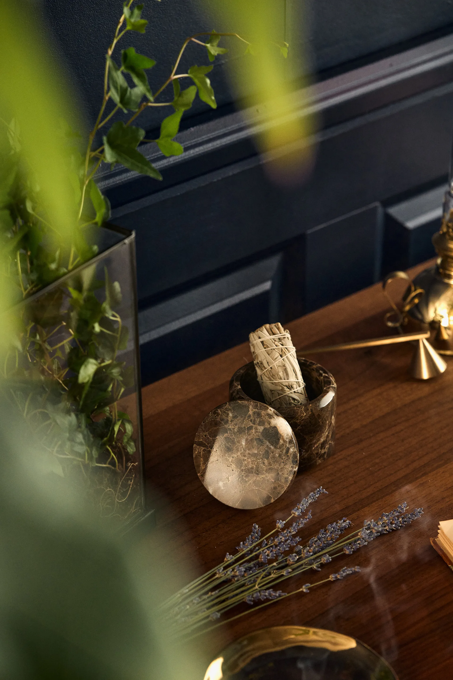 Pesa 収納ボックス Ø 9 cm, brown Blomus | ブロムス