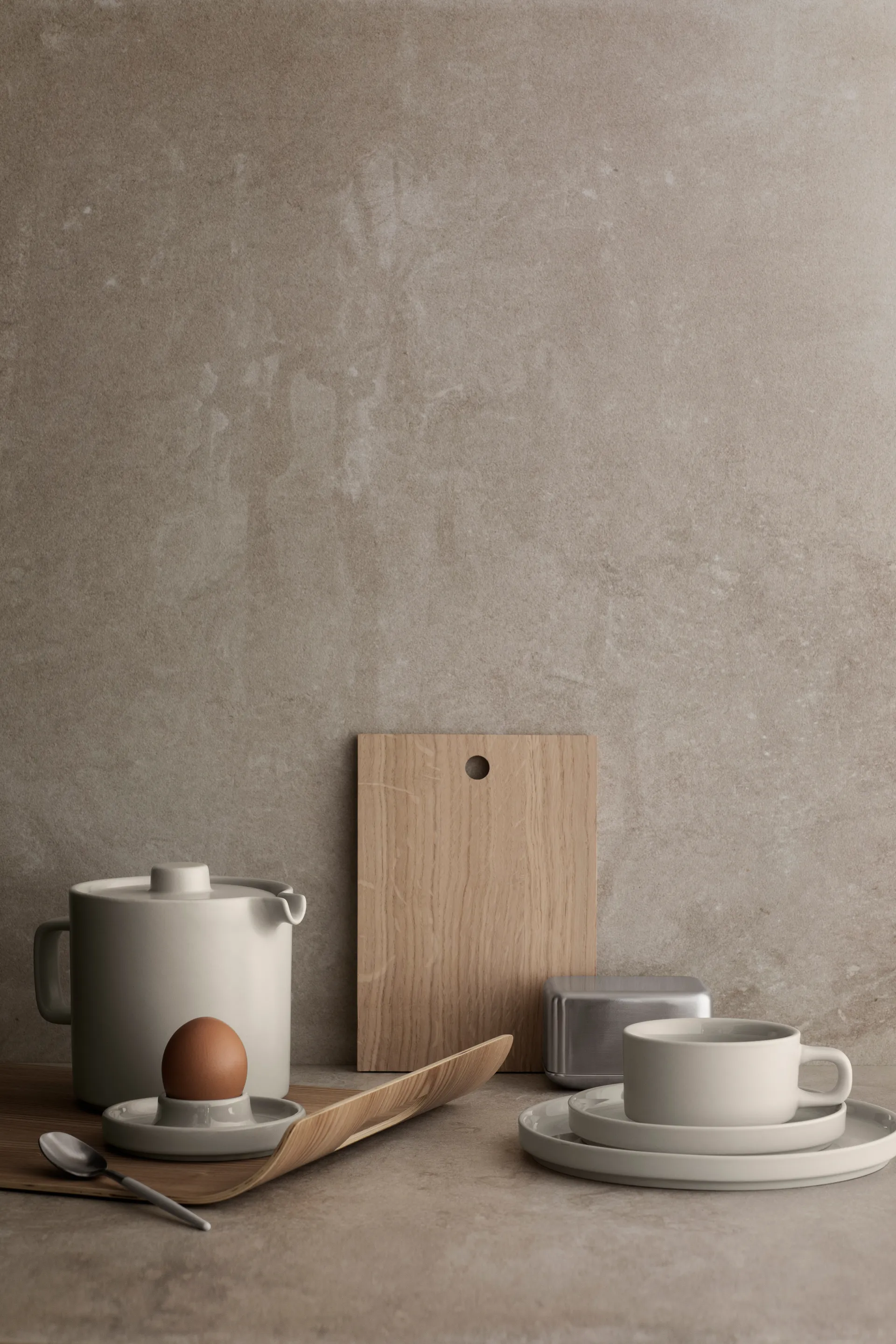 Pilar マグ ソーサー付き 2パック, Moonbeam Blomus | ブロムス