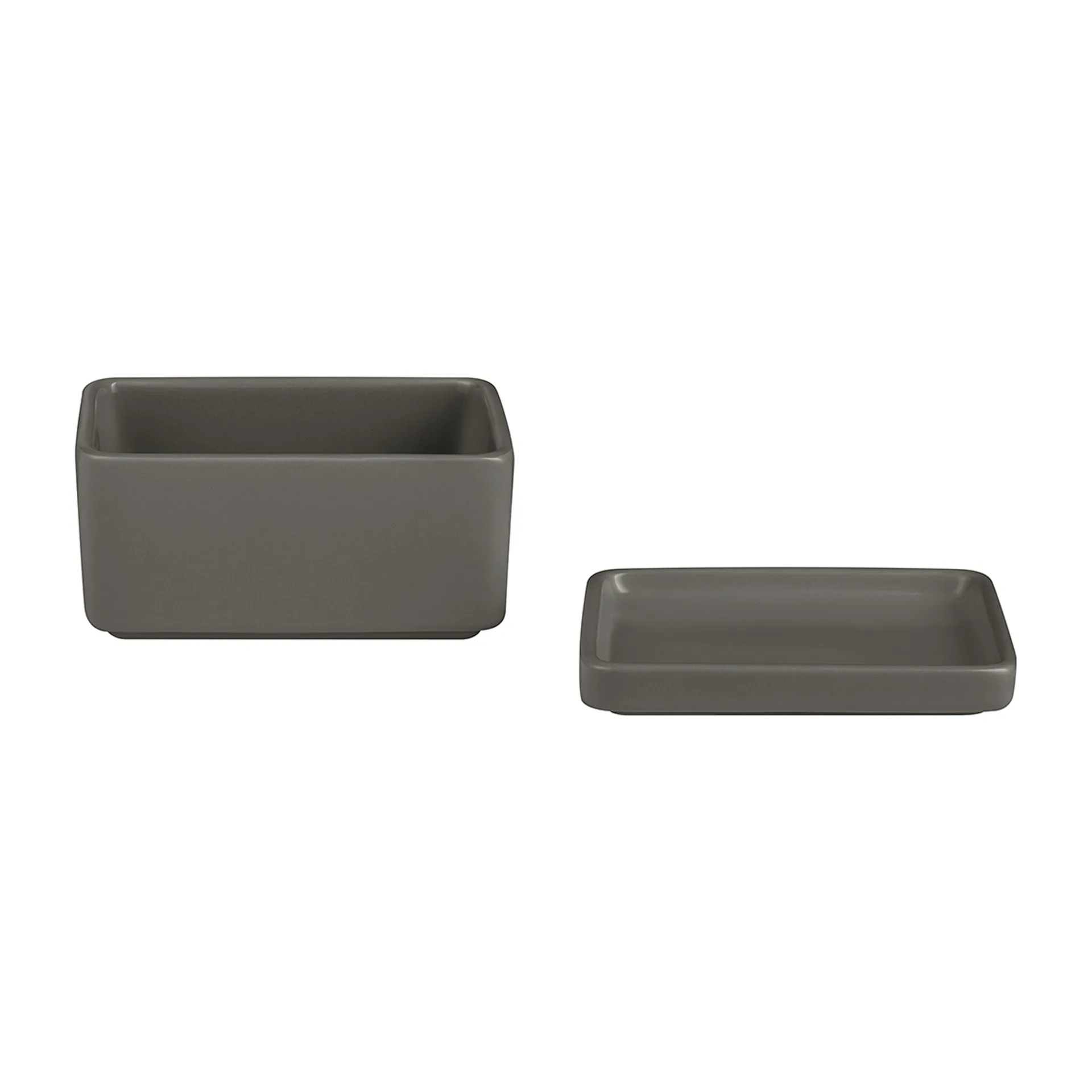 Pilar バターディッシュ - 収納ボックス 250 ml, Pewter Blomus | ブロムス