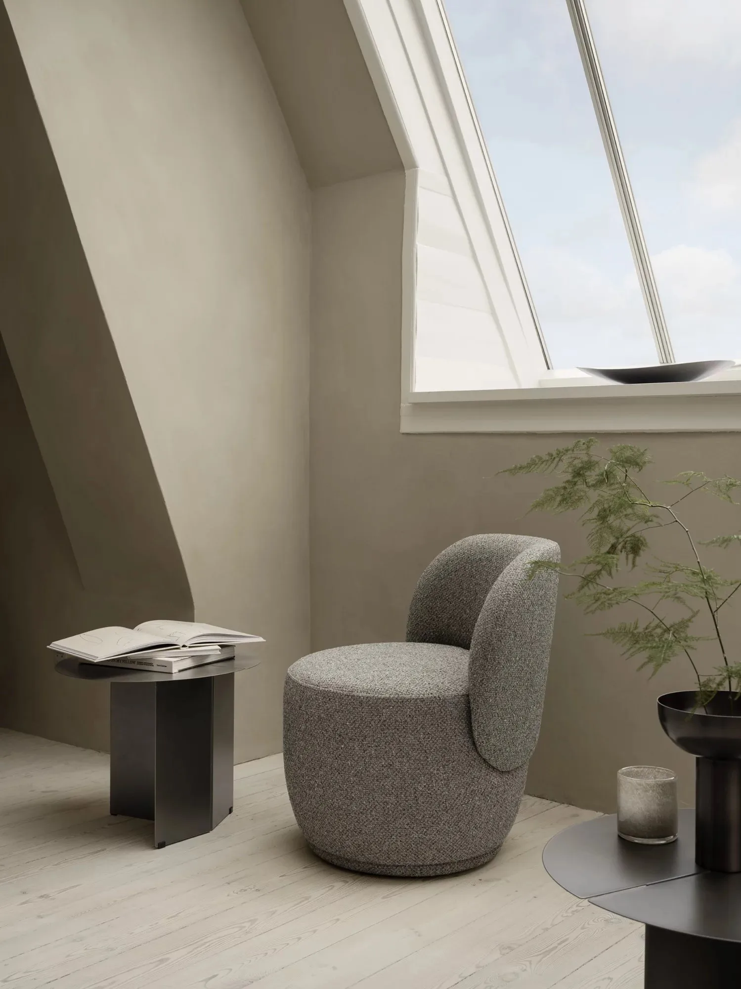 SAGA ランタン M Ø12 cm, Dove Blomus | ブロムス