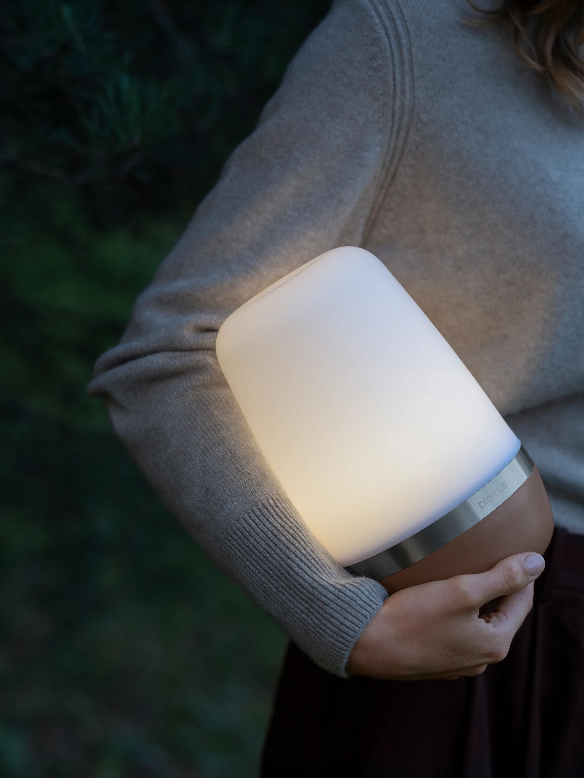 Spirit LEDランプ L 25 cm, Mocha mousse Blomus | ブロムス