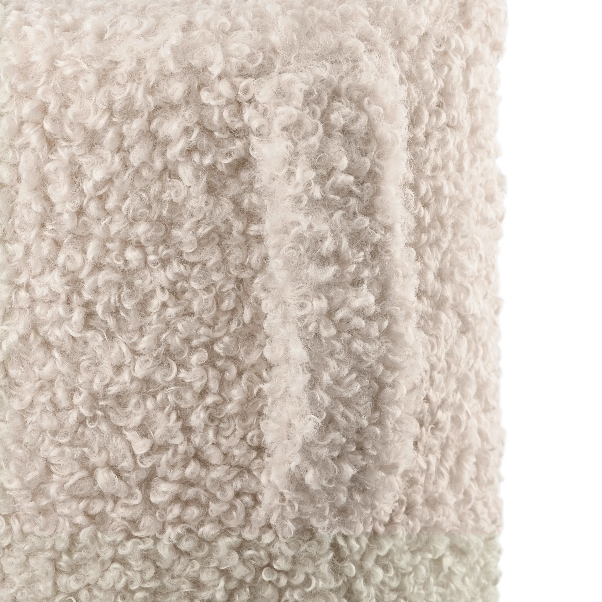 Teddy プフ, Moonbeam, Ø35x40 cm Blomus | ブロムス