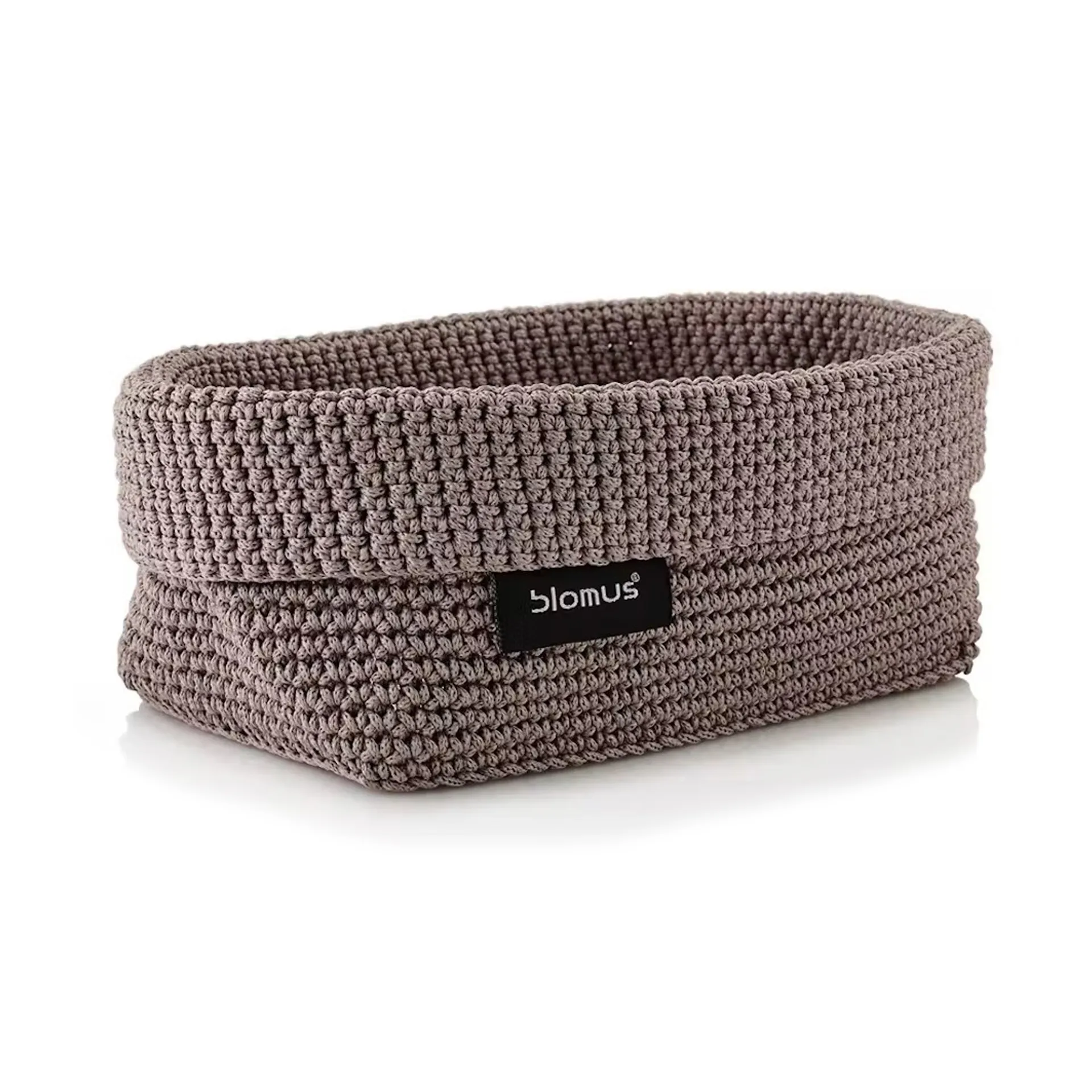 Tela テキスタイル バスケット L 12x20 cm, Taupe Blomus | ブロムス