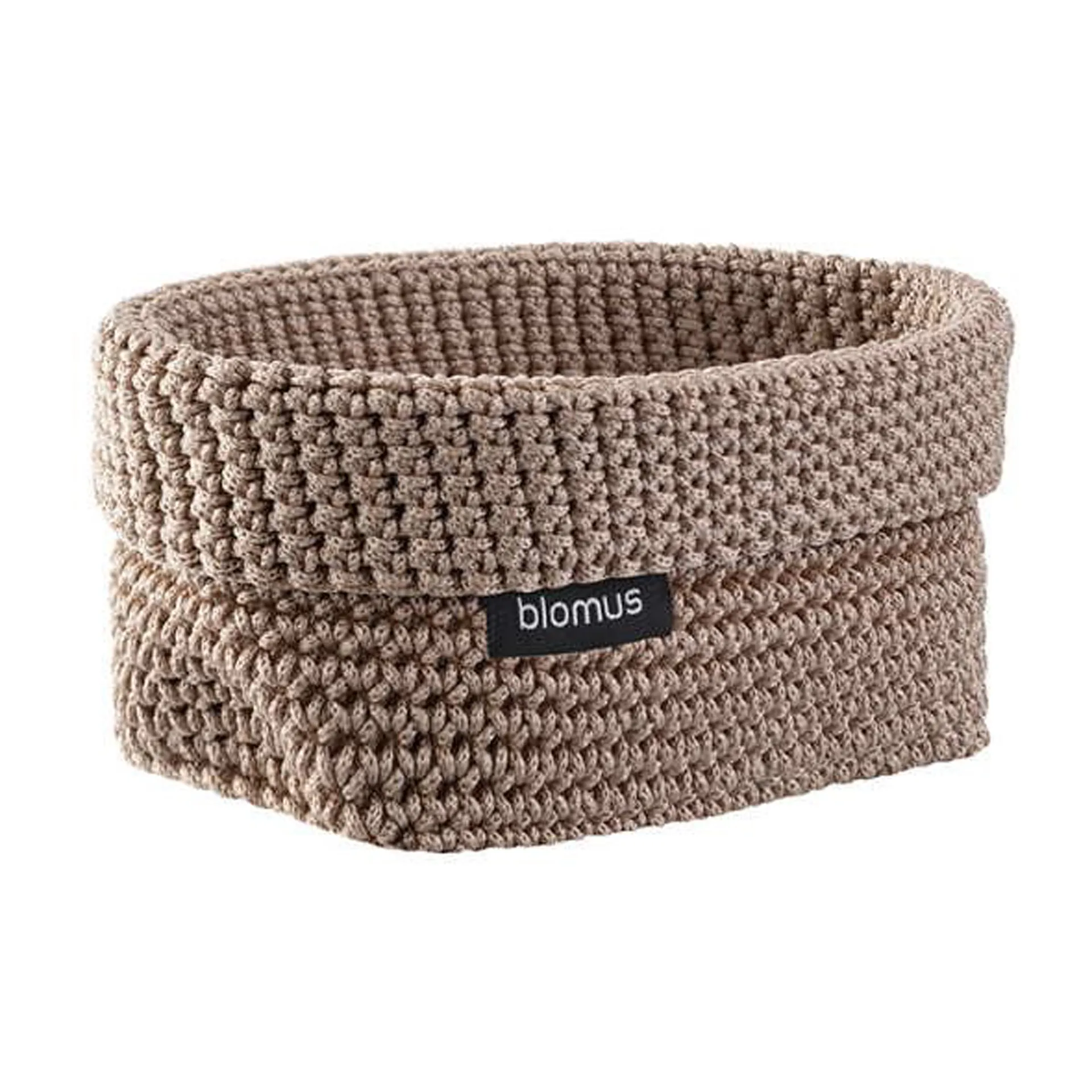 Tela テキスタイル バスケット M 10x15 cm, Bark Blomus | ブロムス