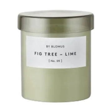 Valoa アロマキャンドル 45時間燃焼 - Fikon/Lime Agave Green - Blomus | ブロムス