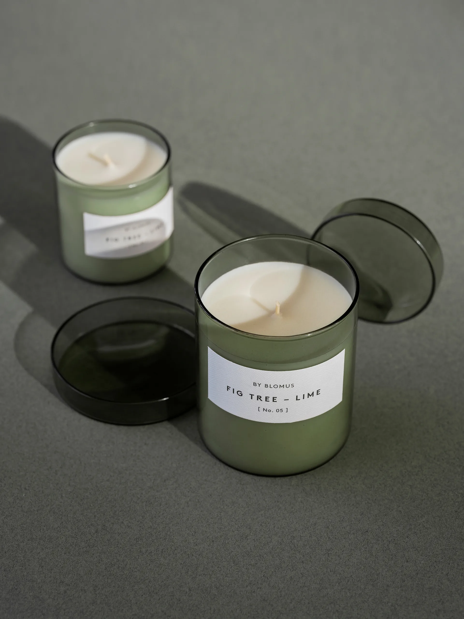Valoa アロマキャンドル 45時間燃焼, Fikon/Lime Agave Green Blomus | ブロムス