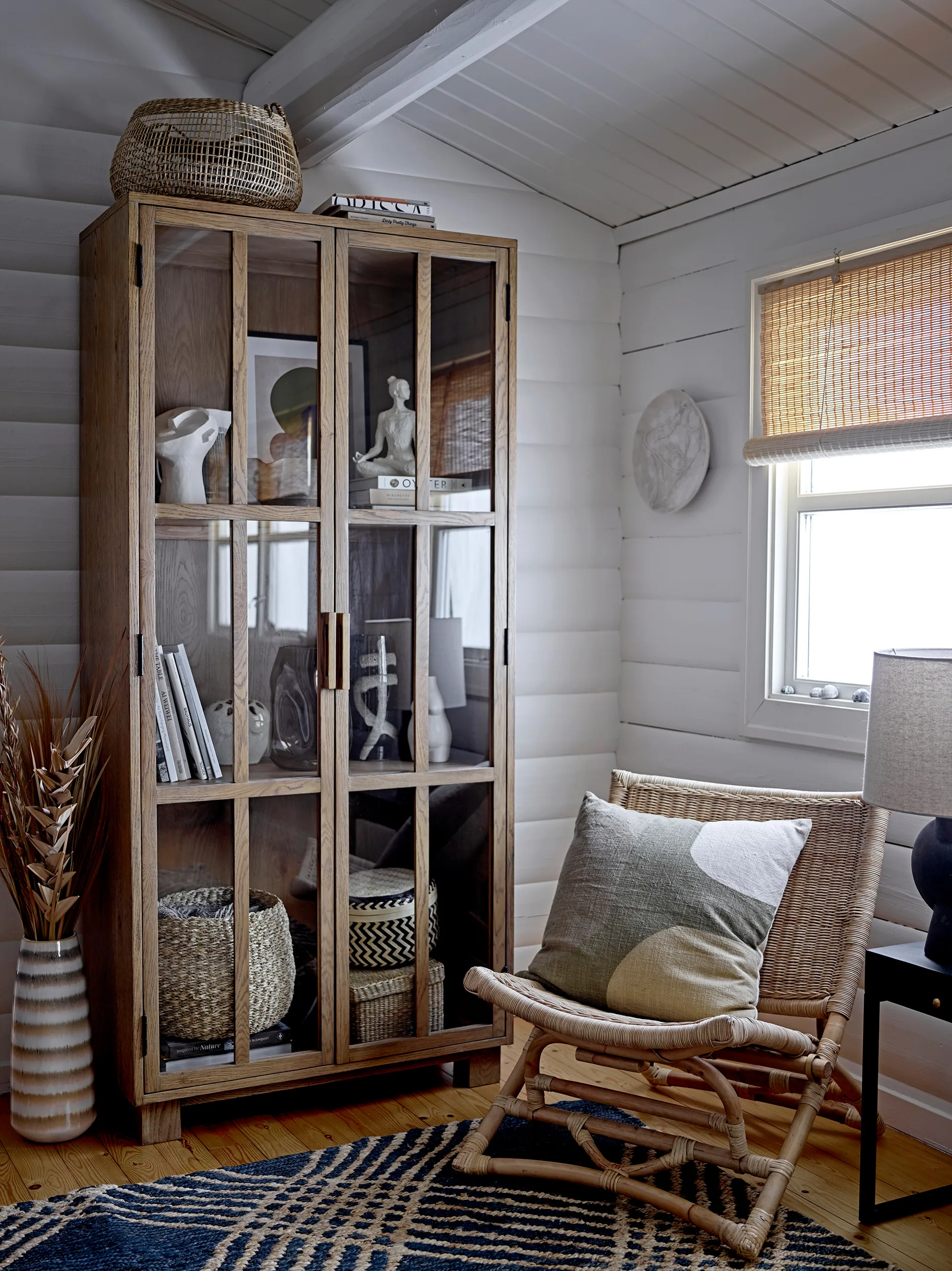 Adalina デコレーション 24 cm, White Bloomingville | ブルーミングヴィル