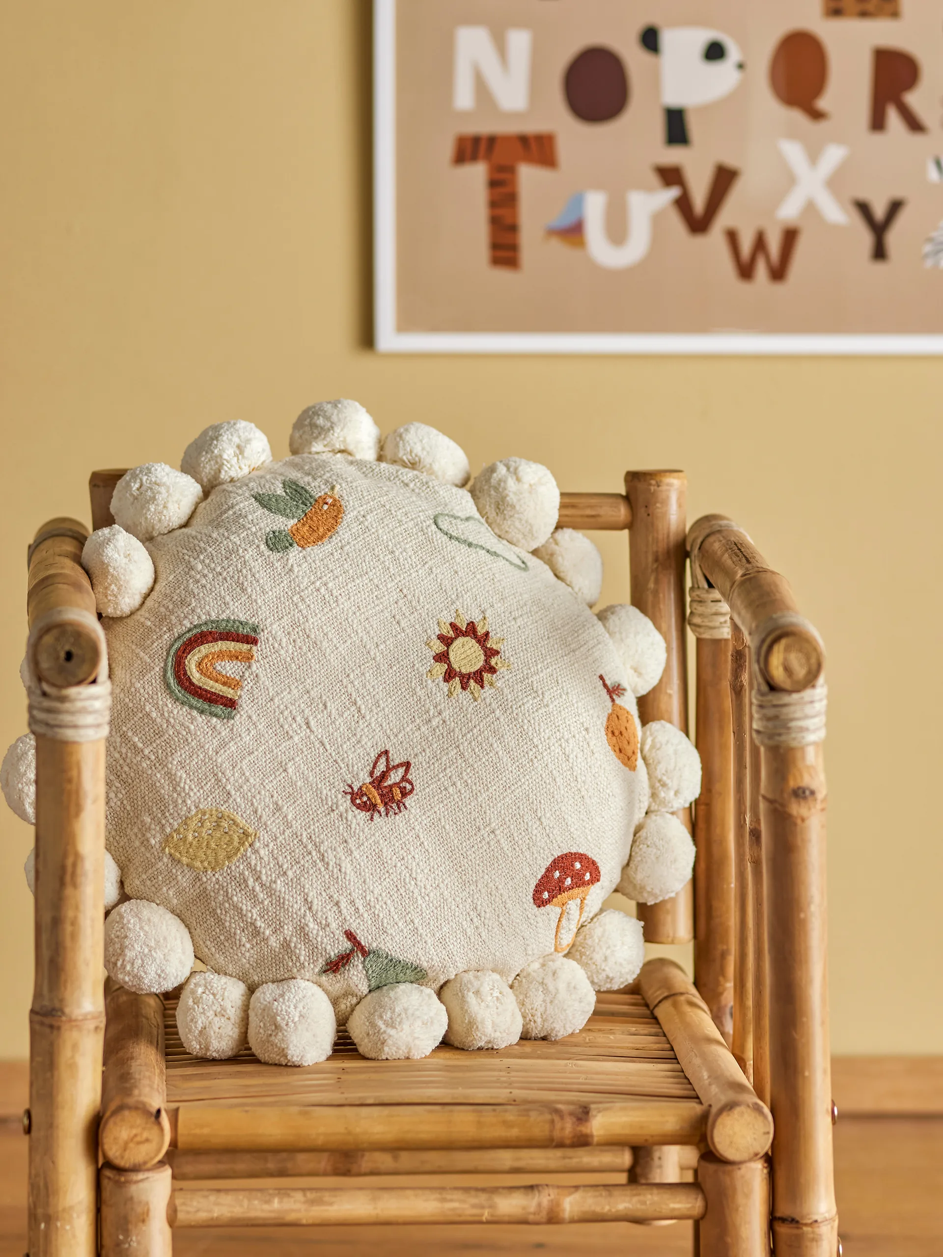 Agnes クッション Ø40 cm, Nature Bloomingville | ブルーミングヴィル