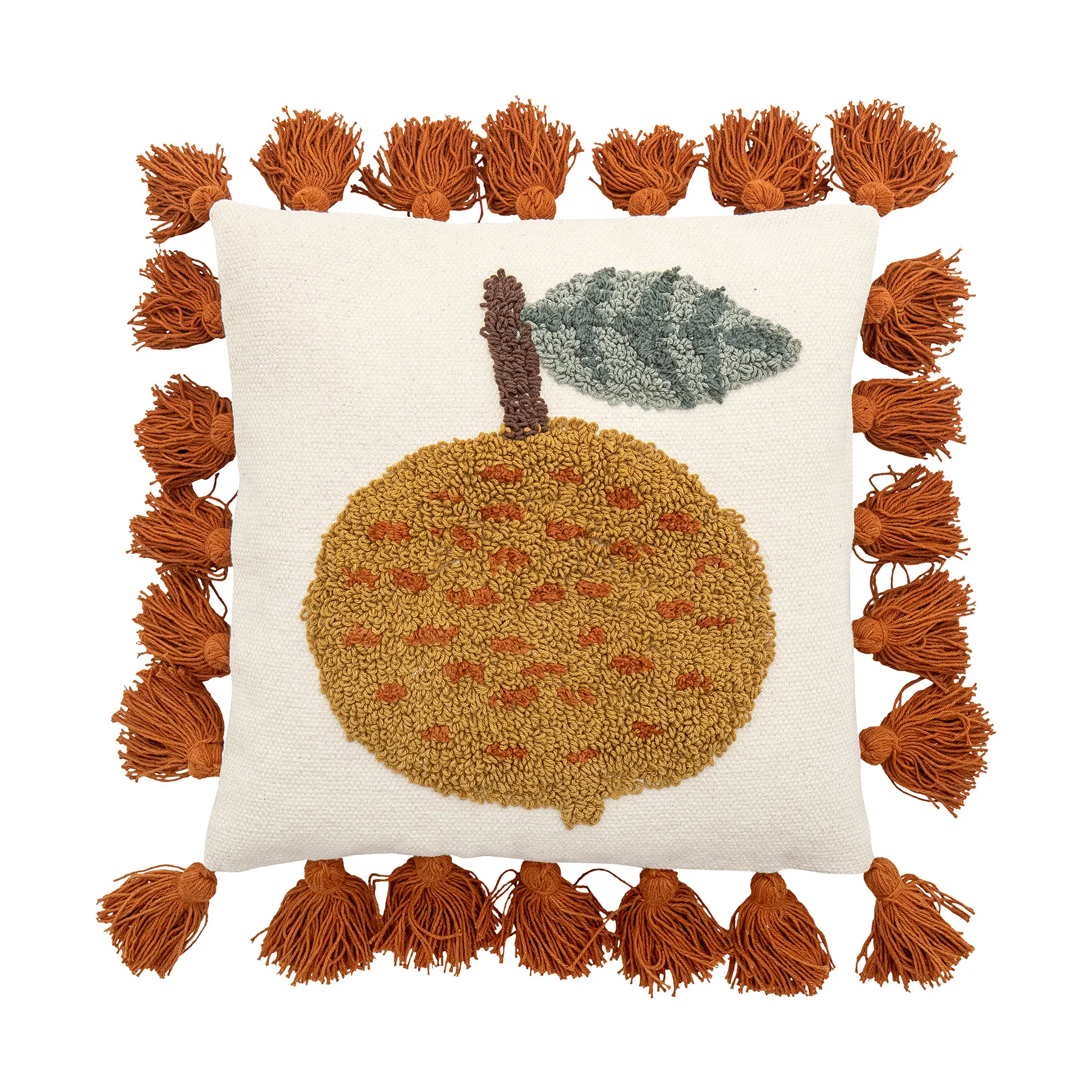 Agnes クッション 40x40 cm, Orange Bloomingville | ブルーミングヴィル