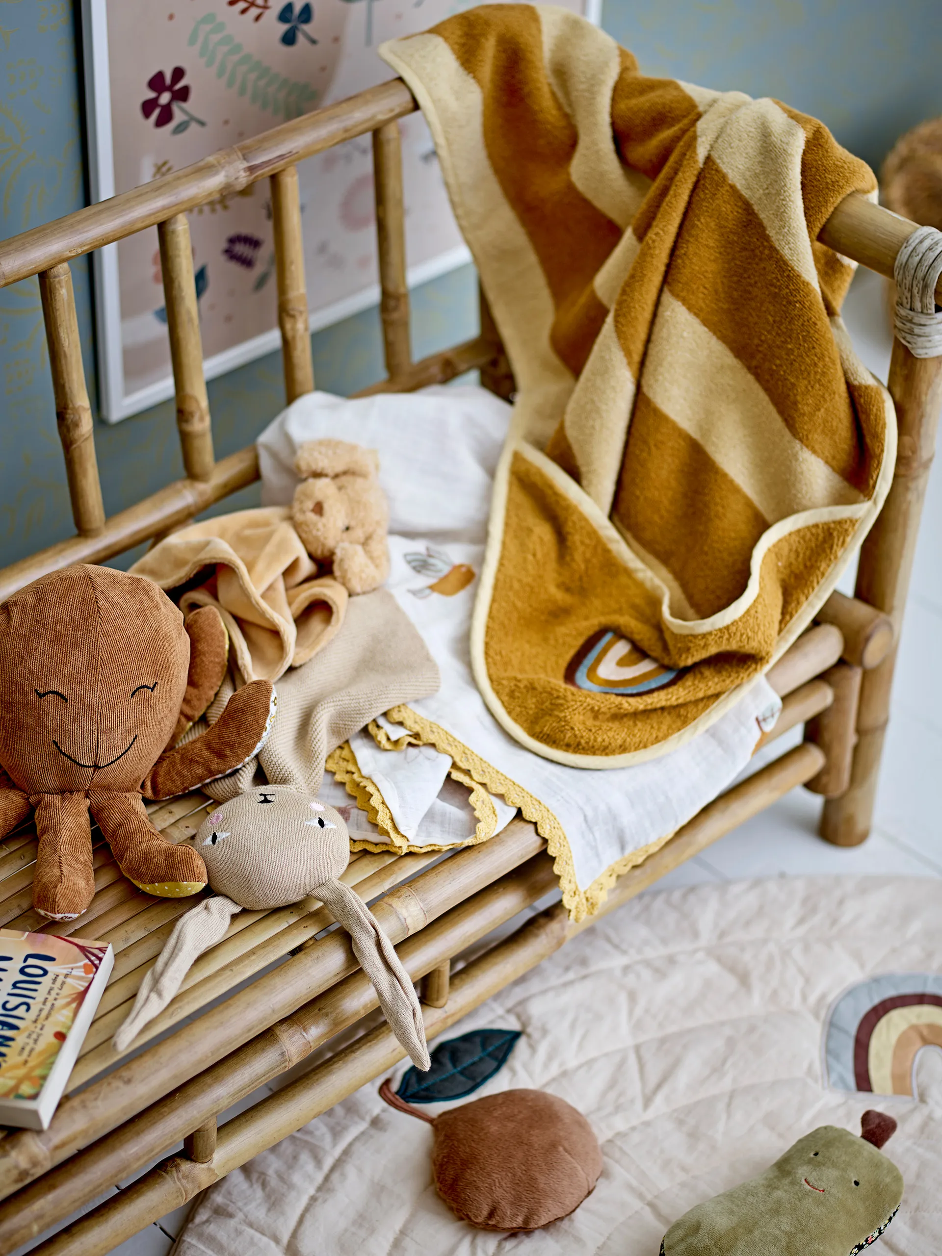 Agnes タオル 78x78 cm, Rainbow Bloomingville | ブルーミングヴィル