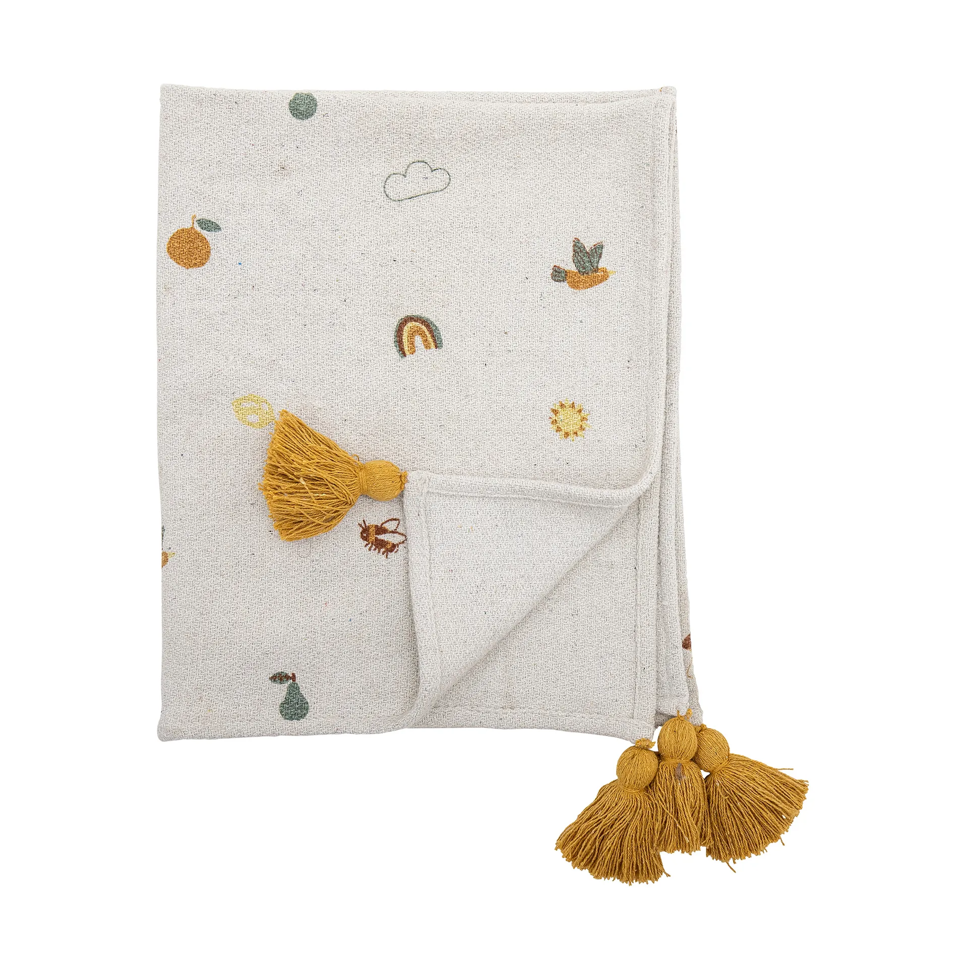 Agnes スロー 80x100 cm, Nature Bloomingville | ブルーミングヴィル