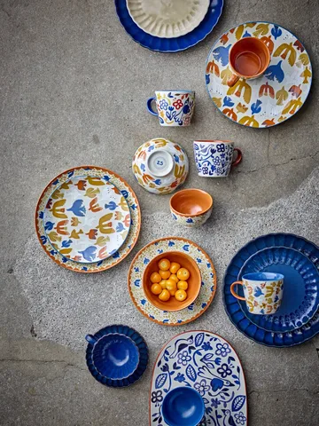 Anniversary プレート - Multi、Ø20 cm、2点セット - Bloomingville | ブルーミングヴィル