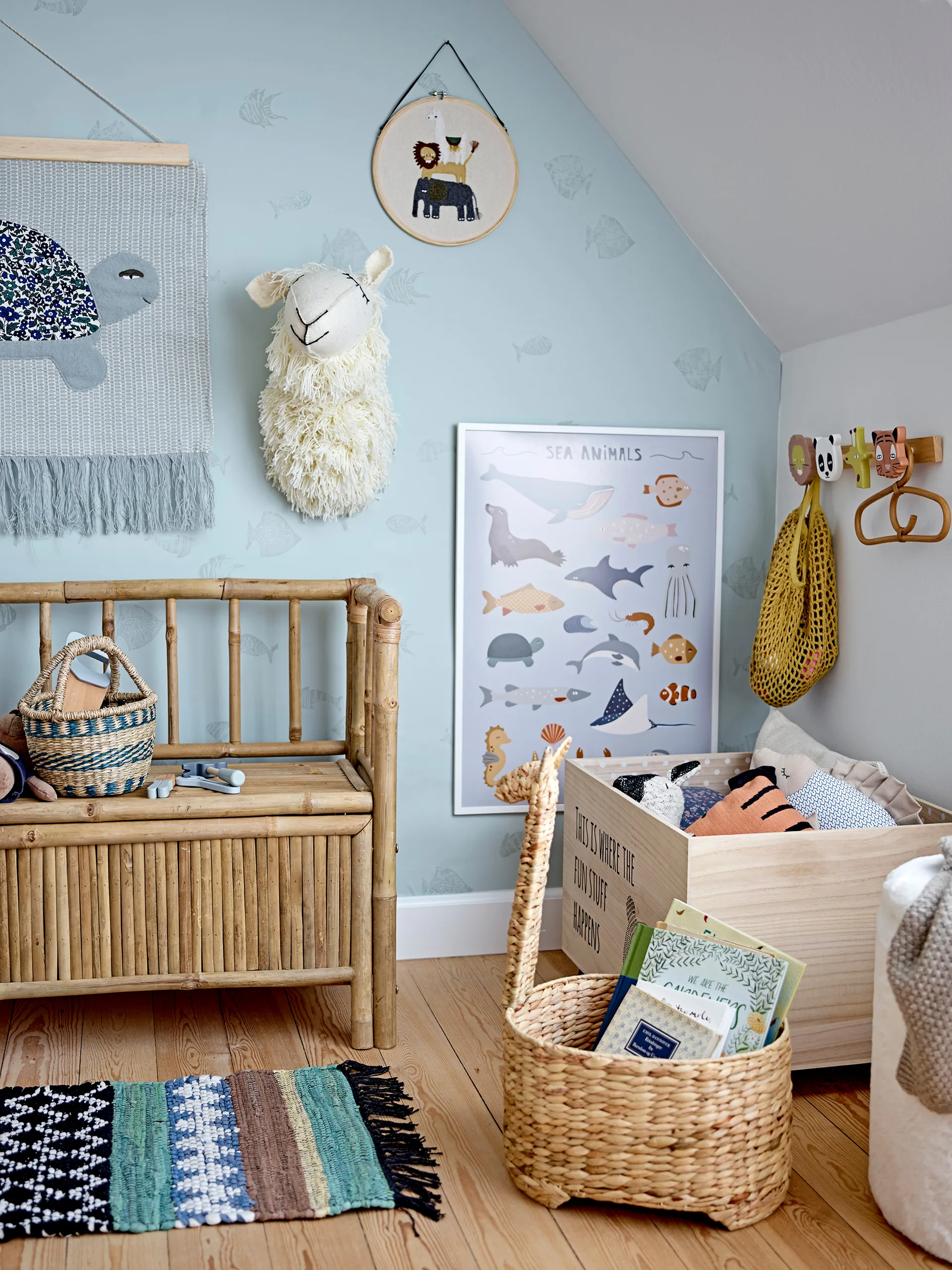 Aranya ハンガー ラタン 17x30 cm, Nature Bloomingville | ブルーミングヴィル