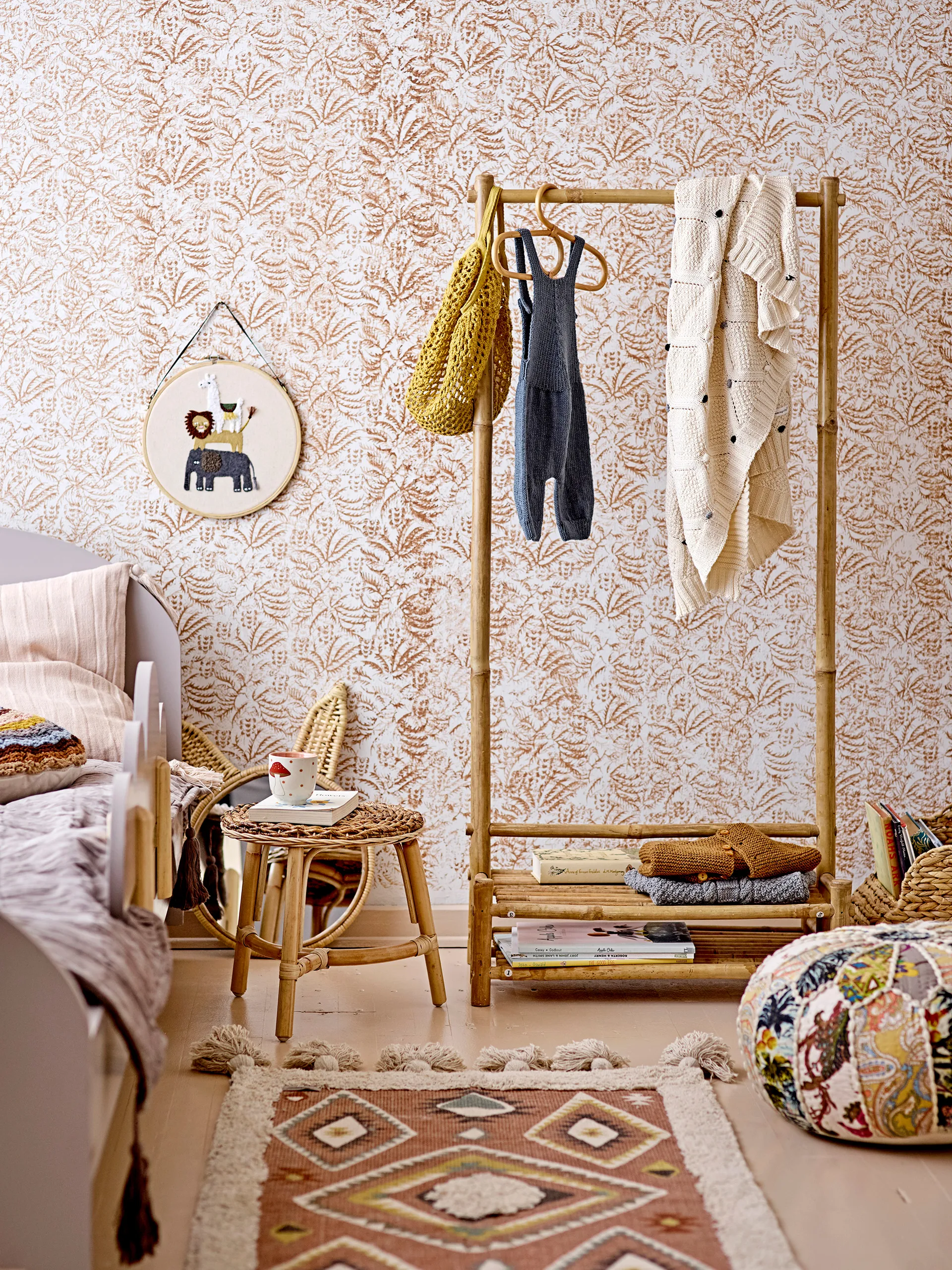 Aranya ハンガー ラタン 17x30 cm, Nature Bloomingville | ブルーミングヴィル