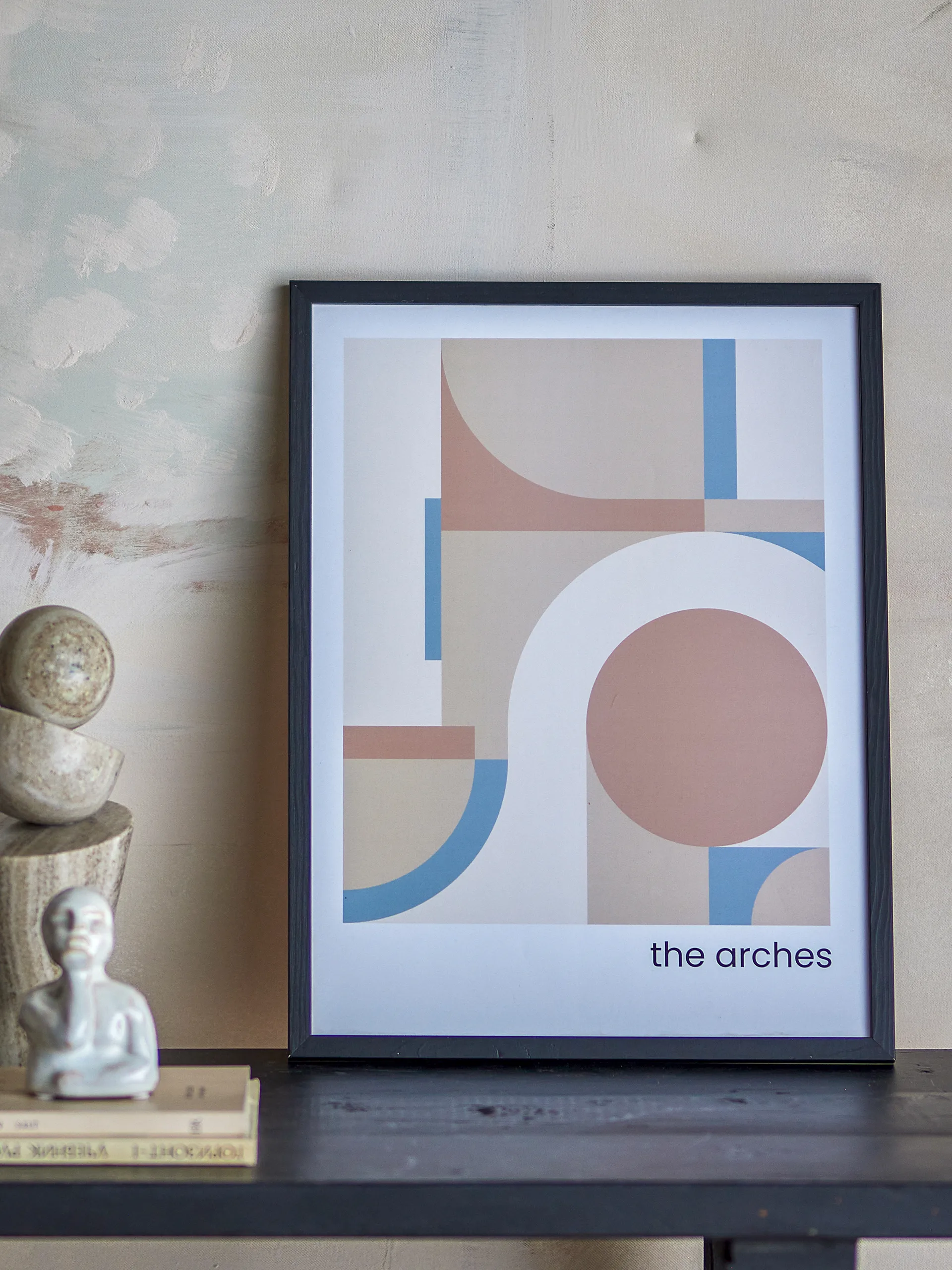 Arches ペインティング 32x42 cm, Black frame Bloomingville | ブルーミングヴィル