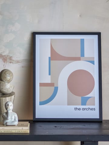 Arches ペインティング 32x42 cm - Black frame - Bloomingville | ブルーミングヴィル