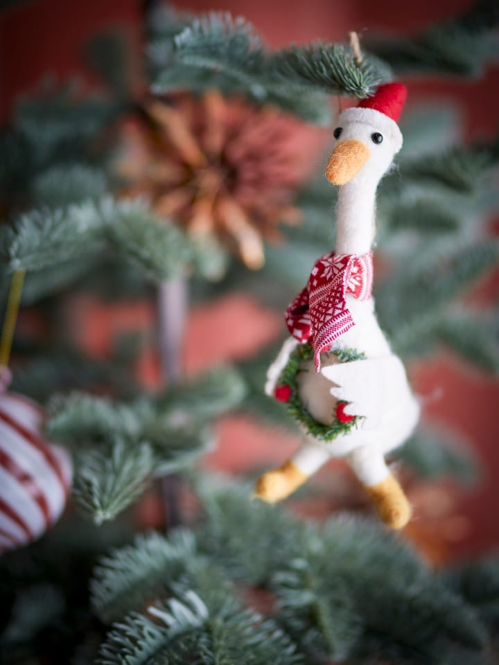 Arlo クリスマスペンダント 22 cm, White Bloomingville | ブルーミングヴィル