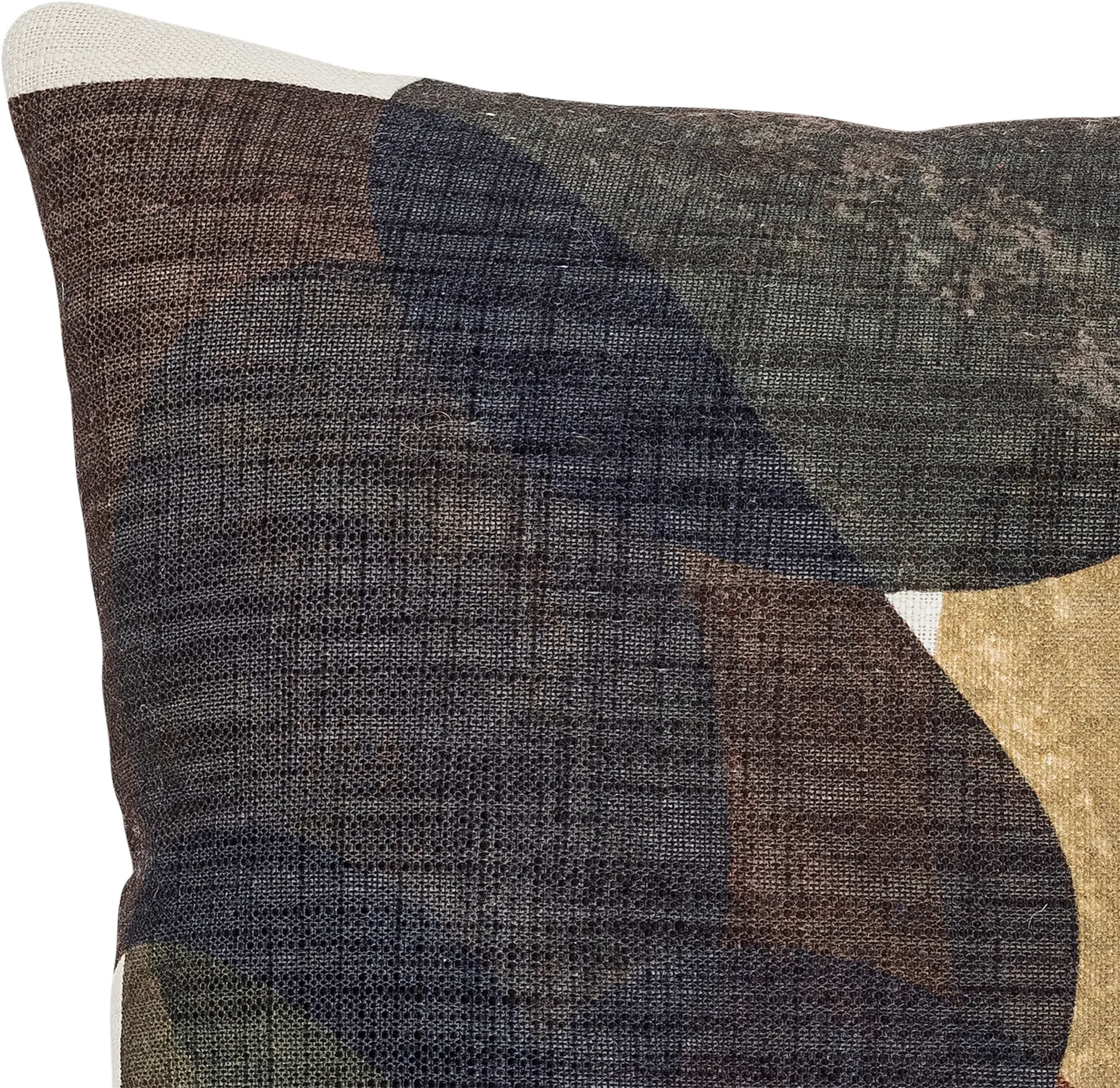 Arona クッション 45x45 cm, White-brown Bloomingville | ブルーミングヴィル