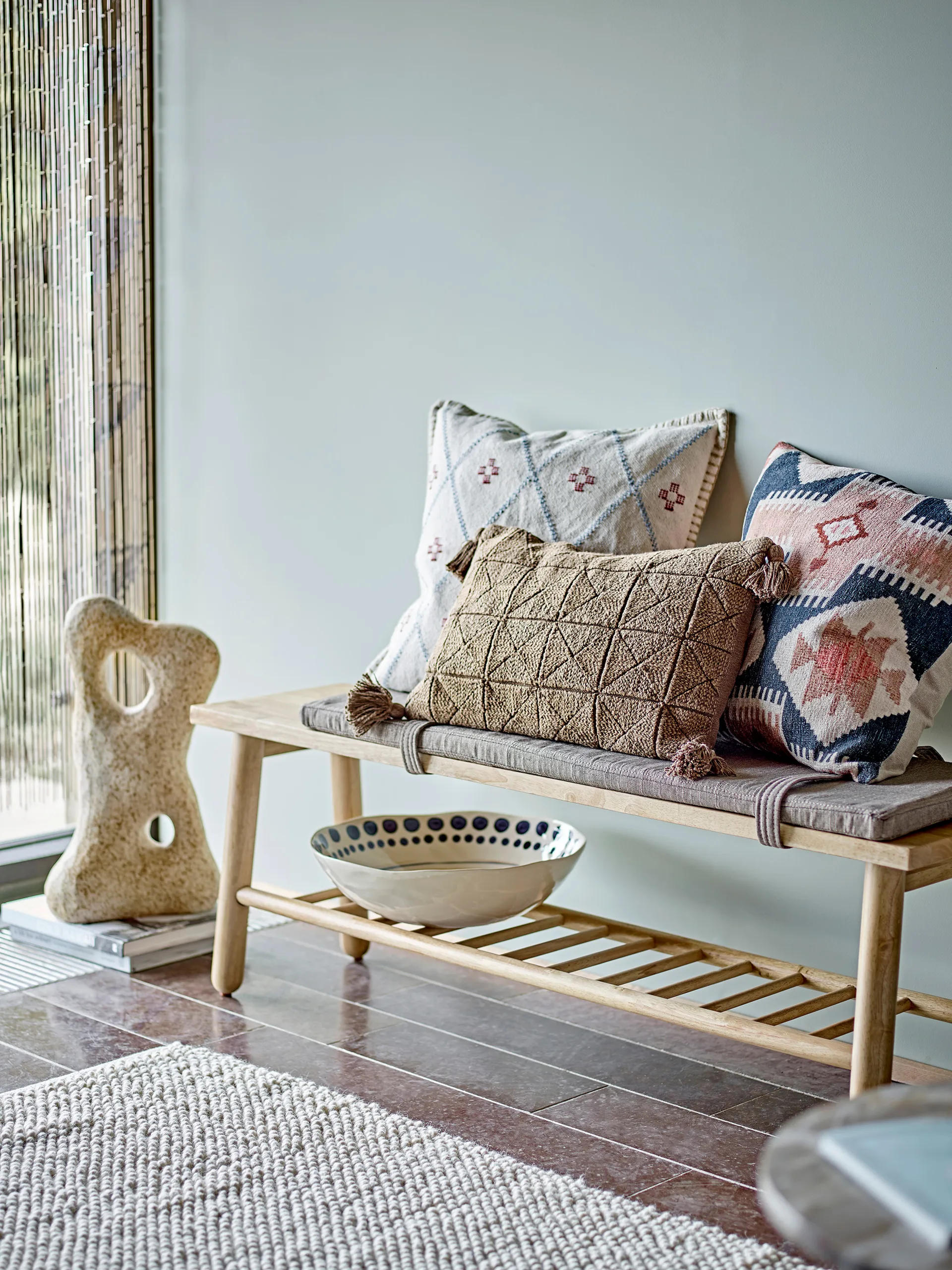 Auna クッション 30x45 cm, Brown Bloomingville | ブルーミングヴィル