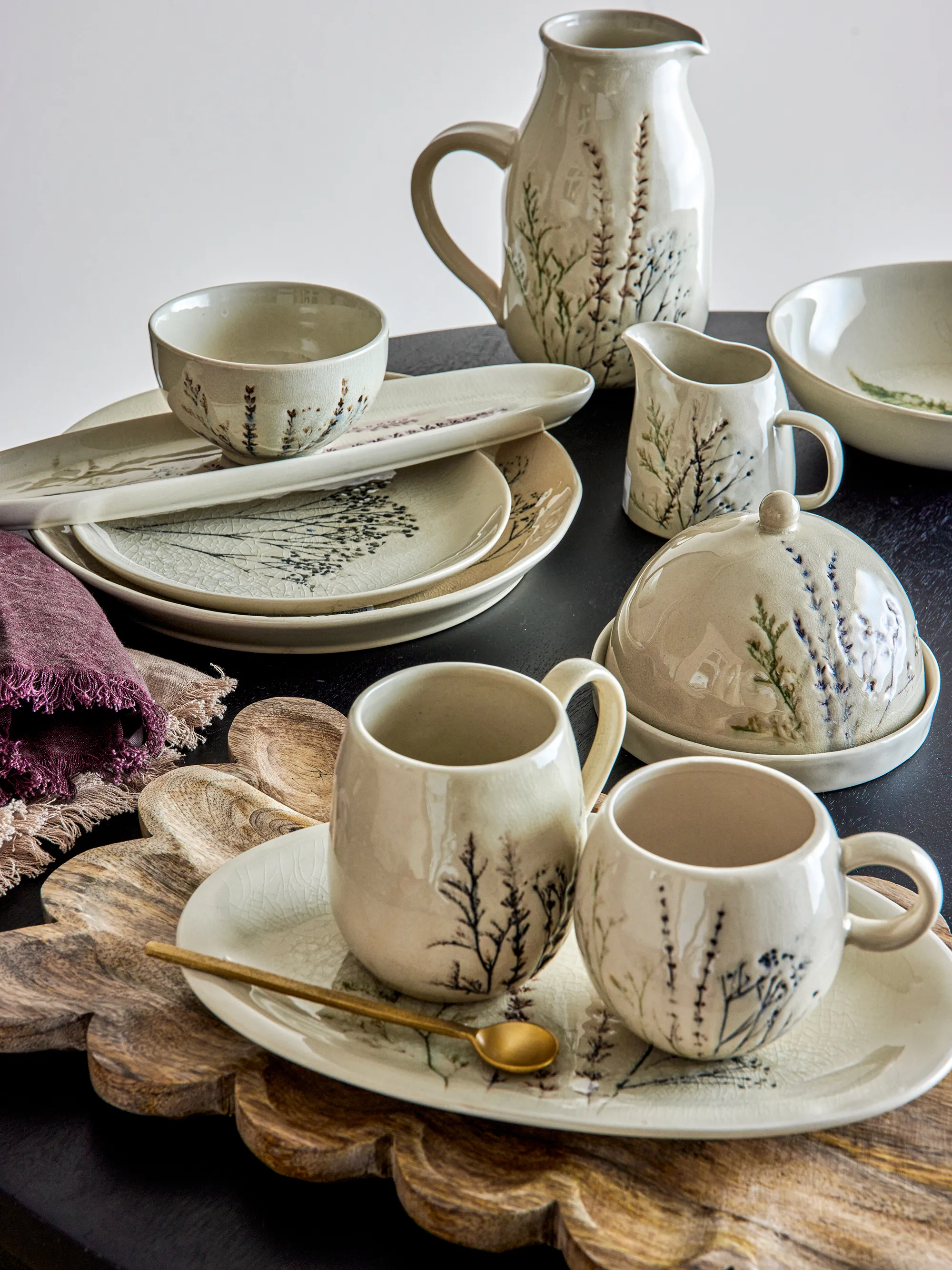 Bloomingville | ブルーミングヴィル からのBea バター皿 10x15 cm