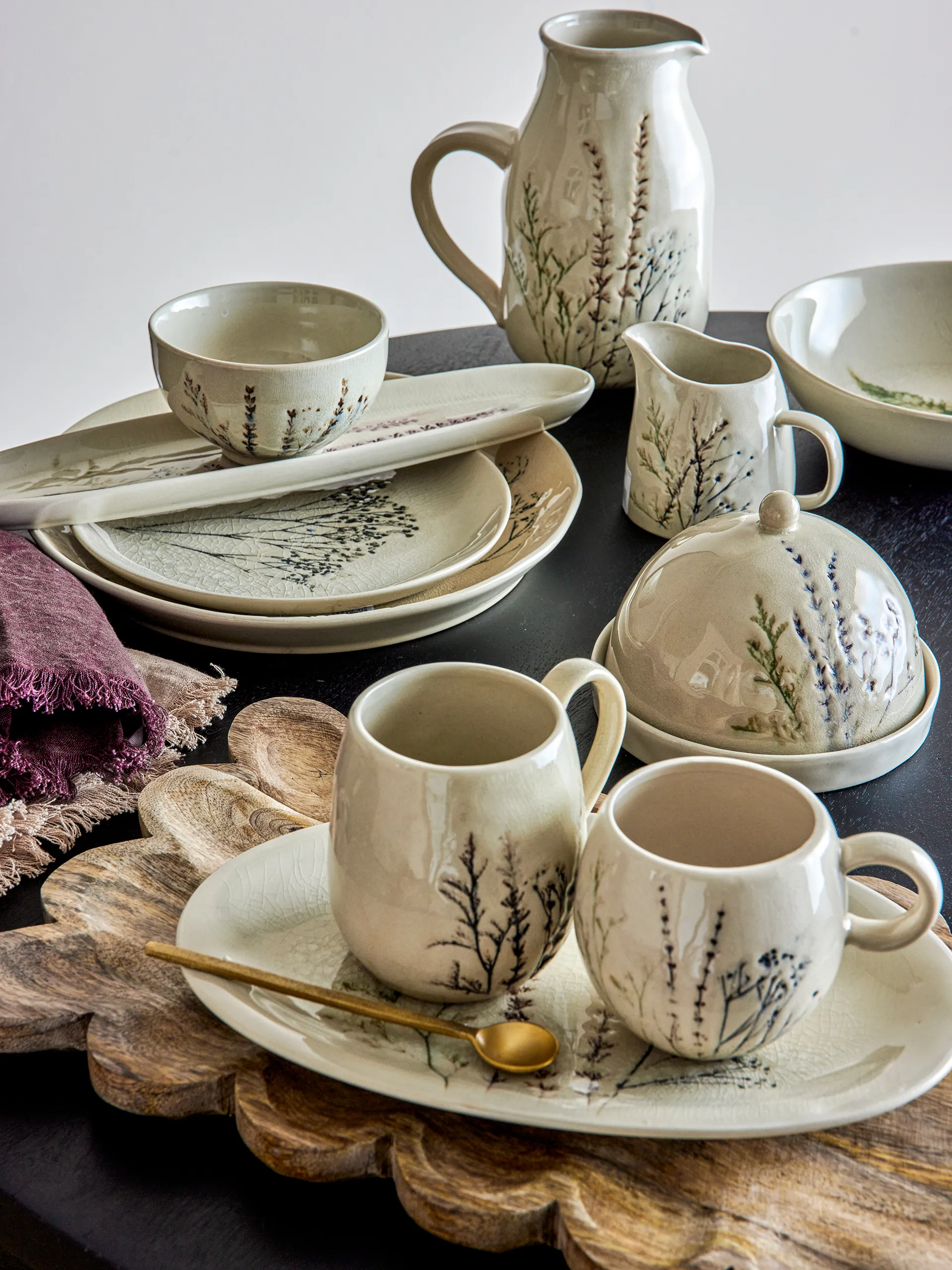 Bea プレート Ø21 cm, Nature Bloomingville | ブルーミングヴィル