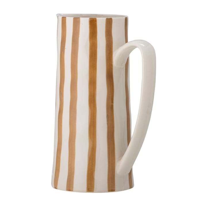 Begonia ポット ストーンウェア　 23.5 cm, Brown stripes Bloomingville | ブルーミングヴィル