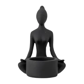 Benna ティーライトホルダー 12 cm - Black - Bloomingville | ブルーミングヴィル