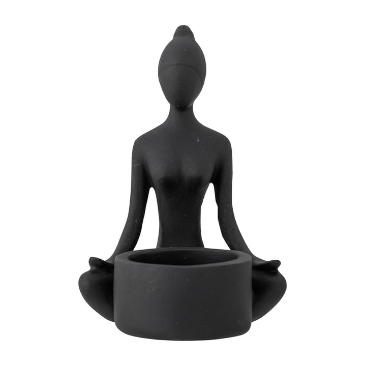 Benna ティーライトホルダー 12 cm - Black - Bloomingville | ブルーミングヴィル