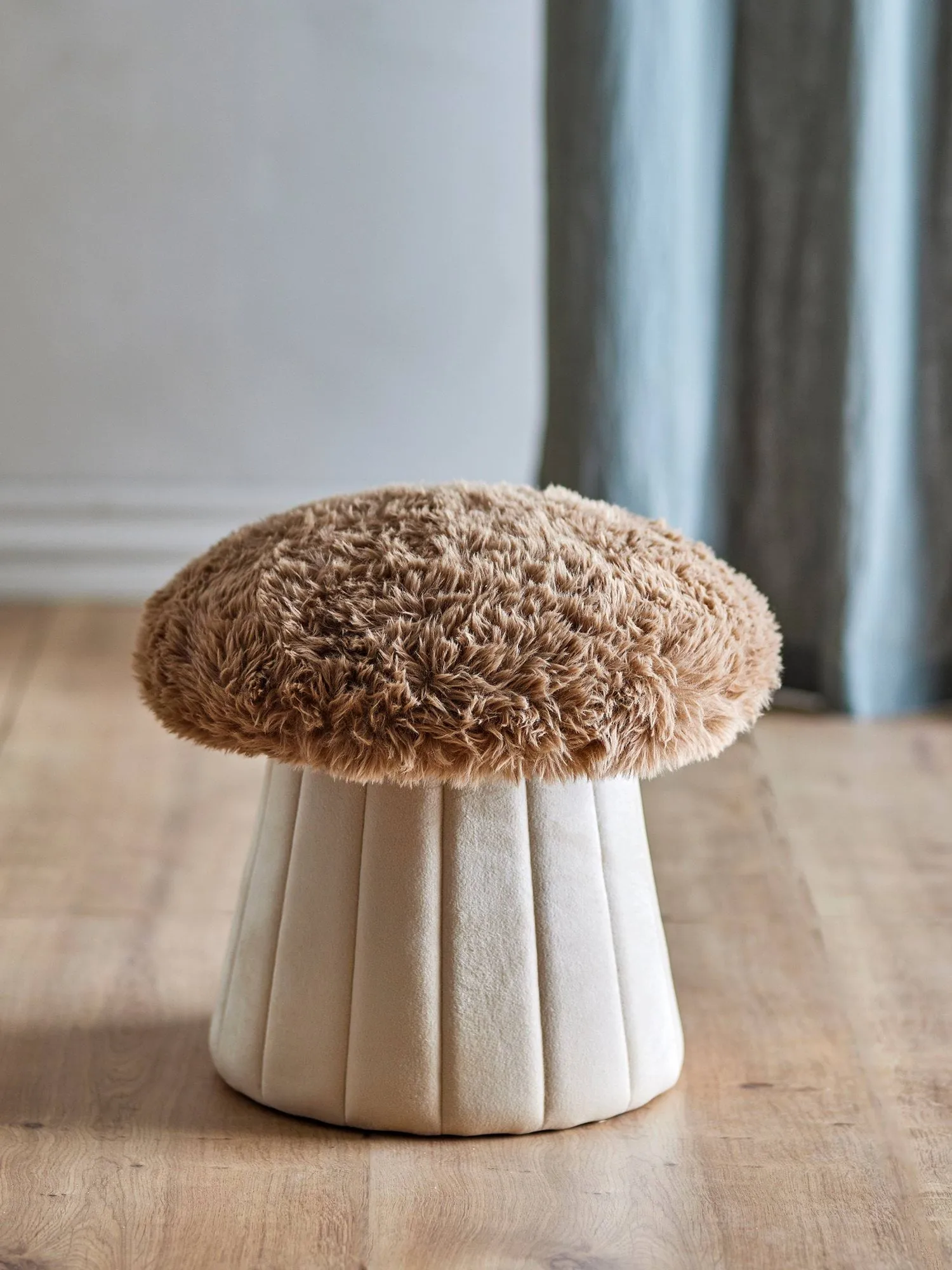 Bertil プーフ Ø37 cm, Sponge, brown Bloomingville | ブルーミングヴィル