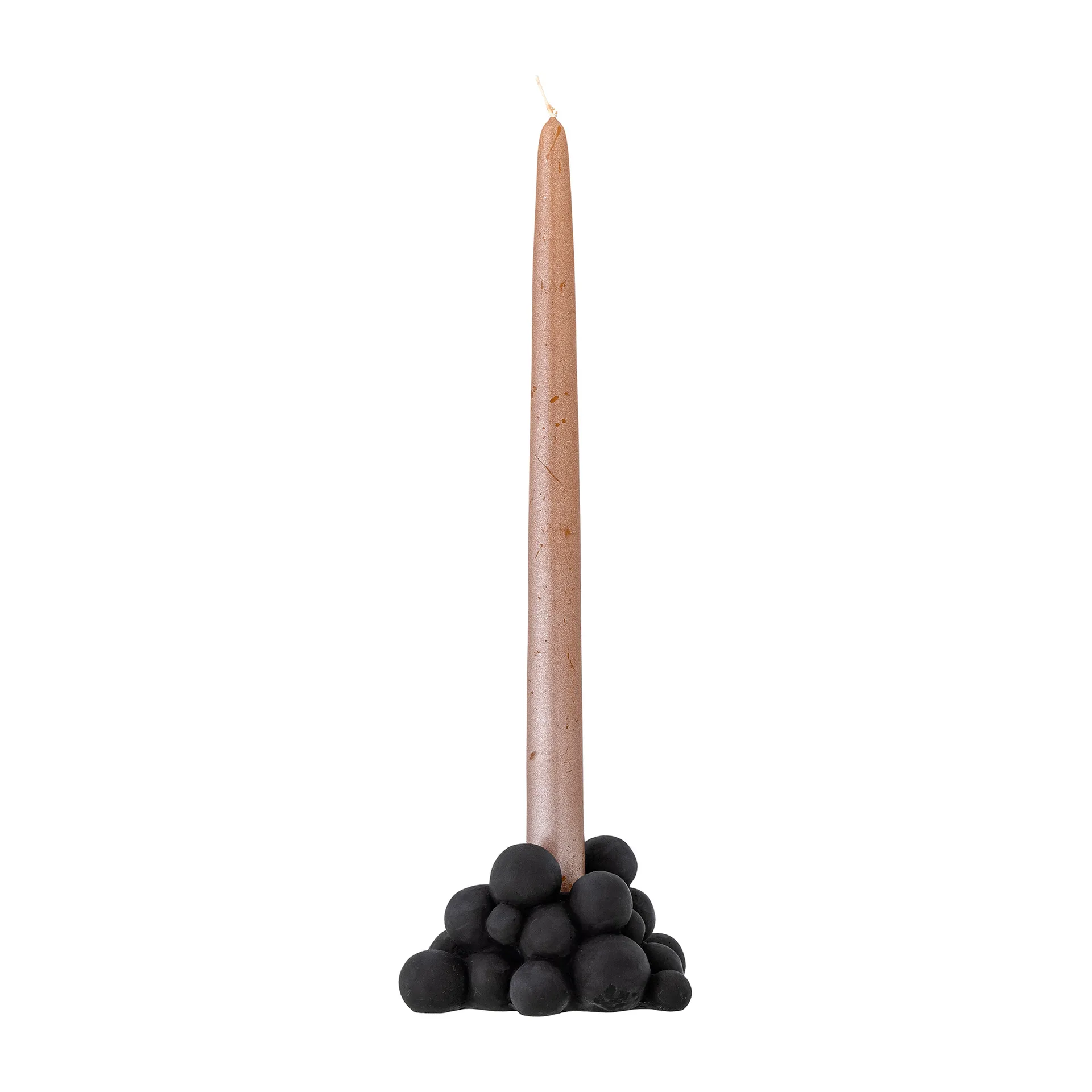 Betial キャンドルホルダー 12x9x6 cm, Black cement Bloomingville | ブルーミングヴィル