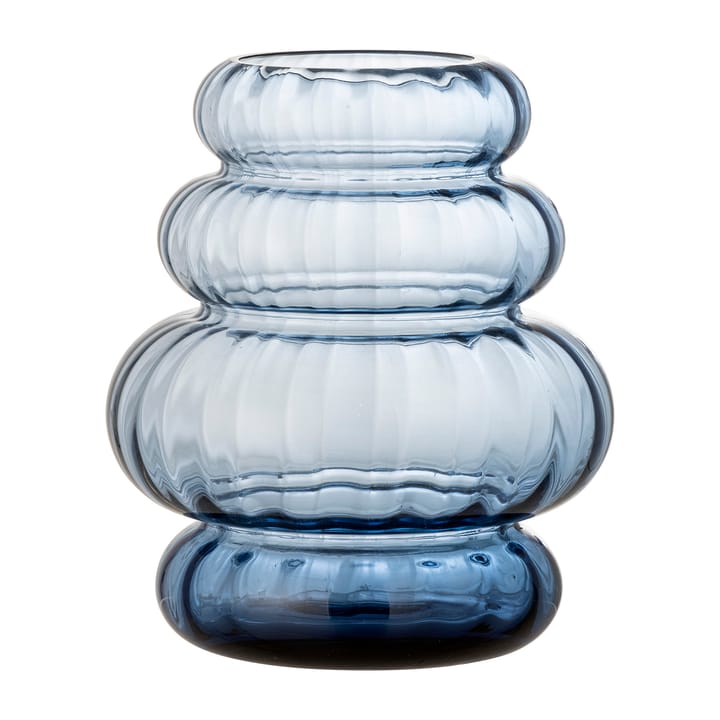 Bing 花瓶 21.5 cm - Blue - Bloomingville | ブルーミングヴィル