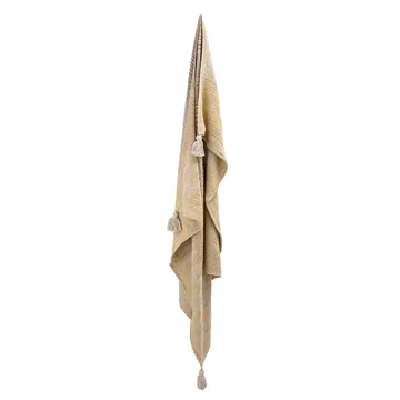 Bloomingville スロー タッセル付き 130x160 cm - Yellow-beige - Bloomingville | ブルーミングヴィル